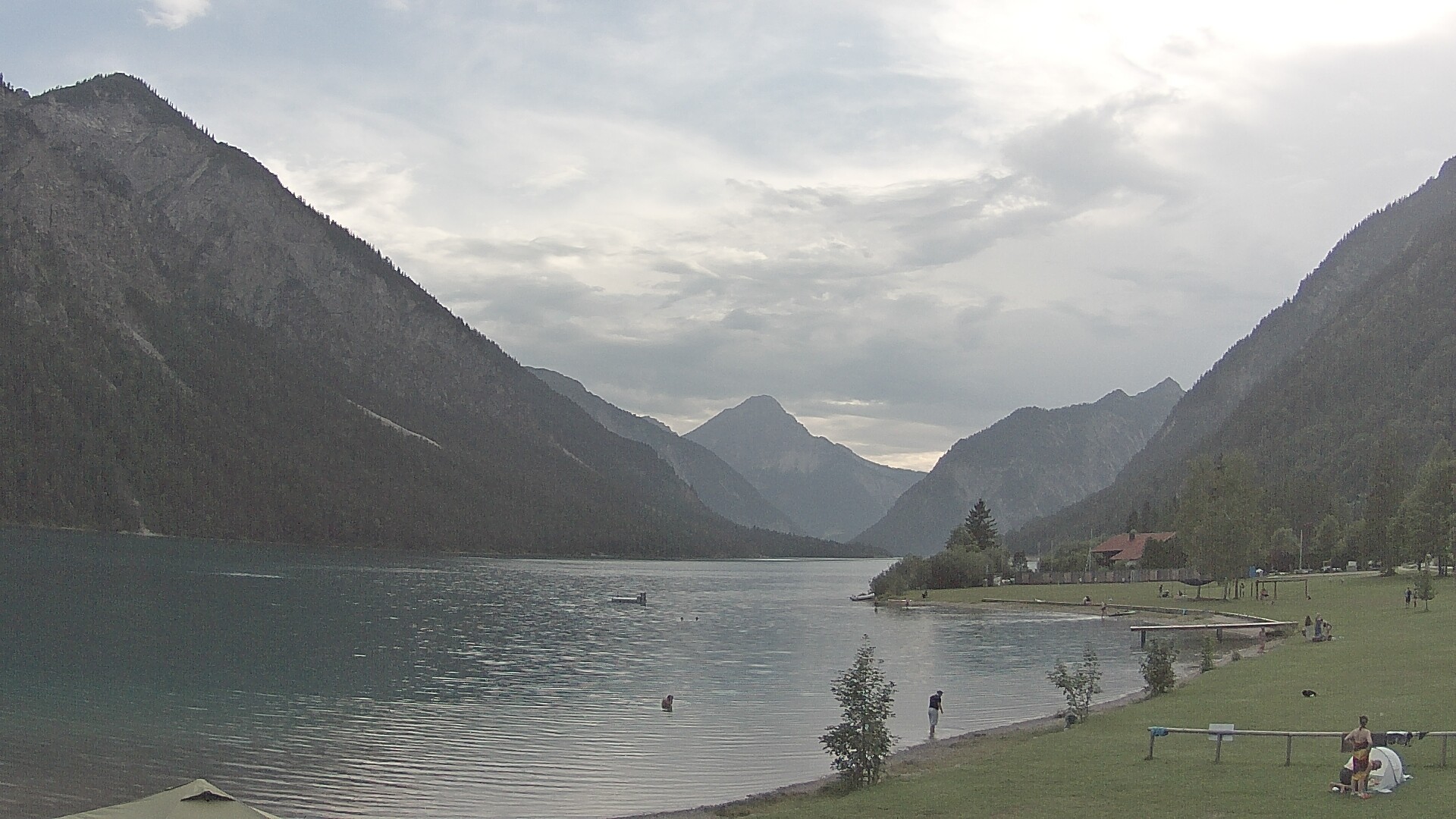 Archiv Foto Webcam Plansee: Sennalpe