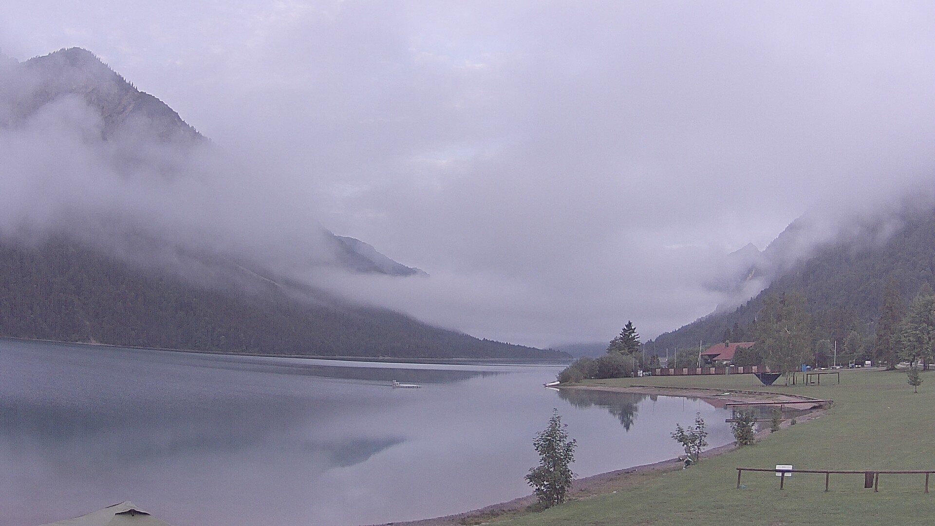 Archiv Foto Webcam Plansee: Sennalpe