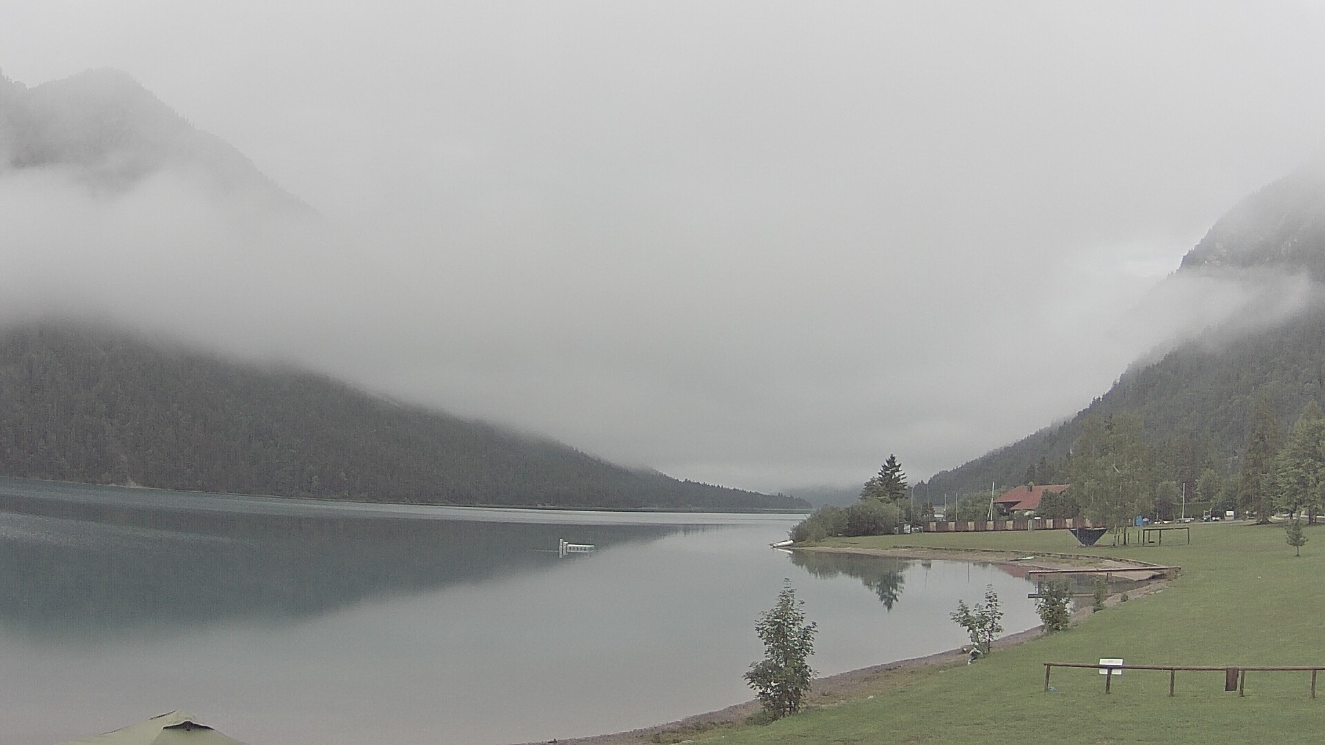 Archiv Foto Webcam Plansee: Sennalpe