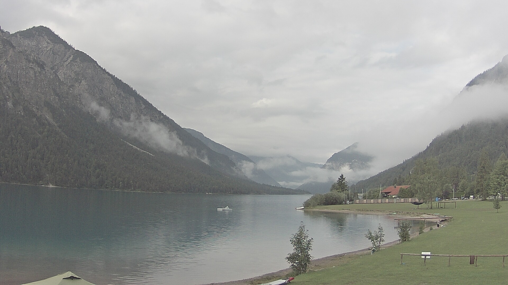 Archiv Foto Webcam Plansee: Sennalpe