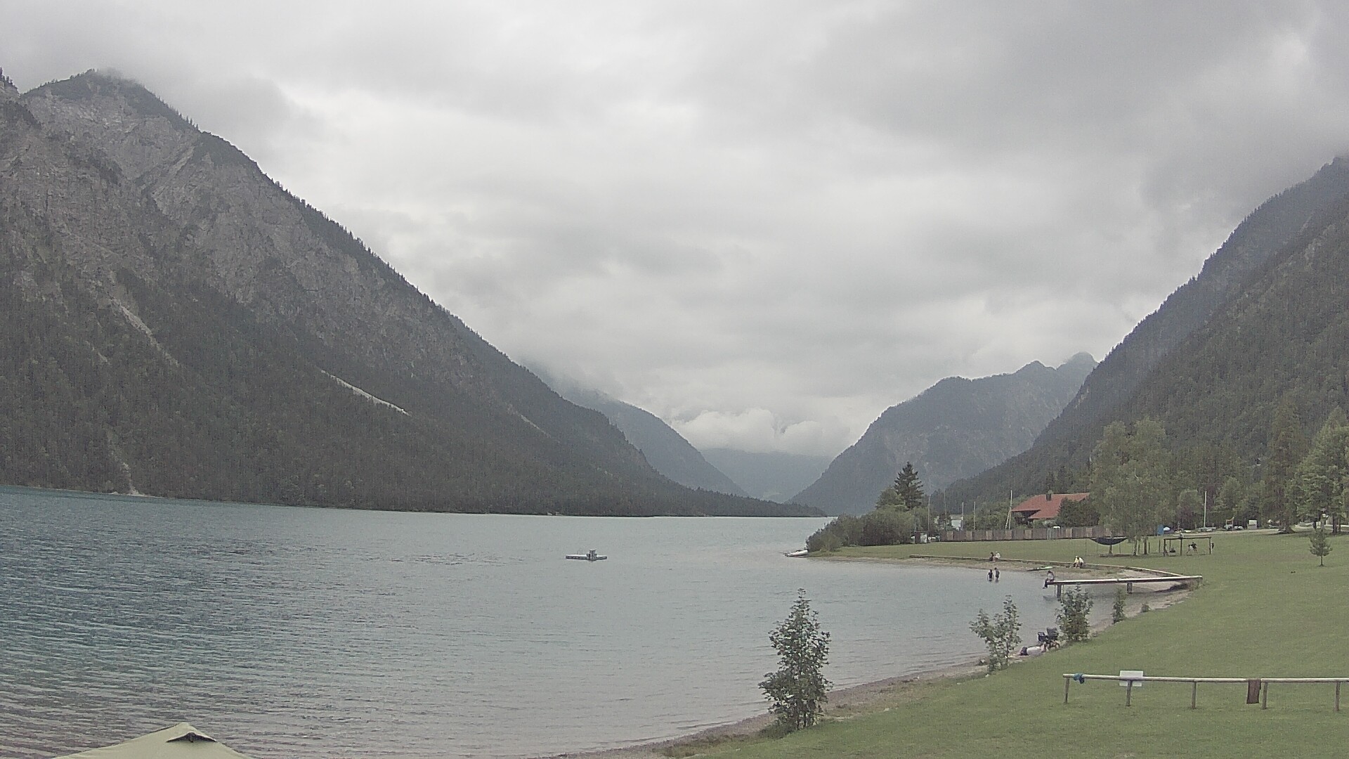 Archiv Foto Webcam Plansee: Sennalpe
