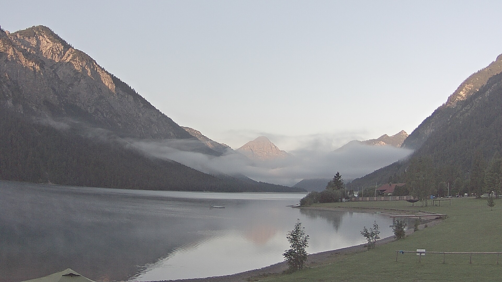 Archiv Foto Webcam Plansee: Sennalpe