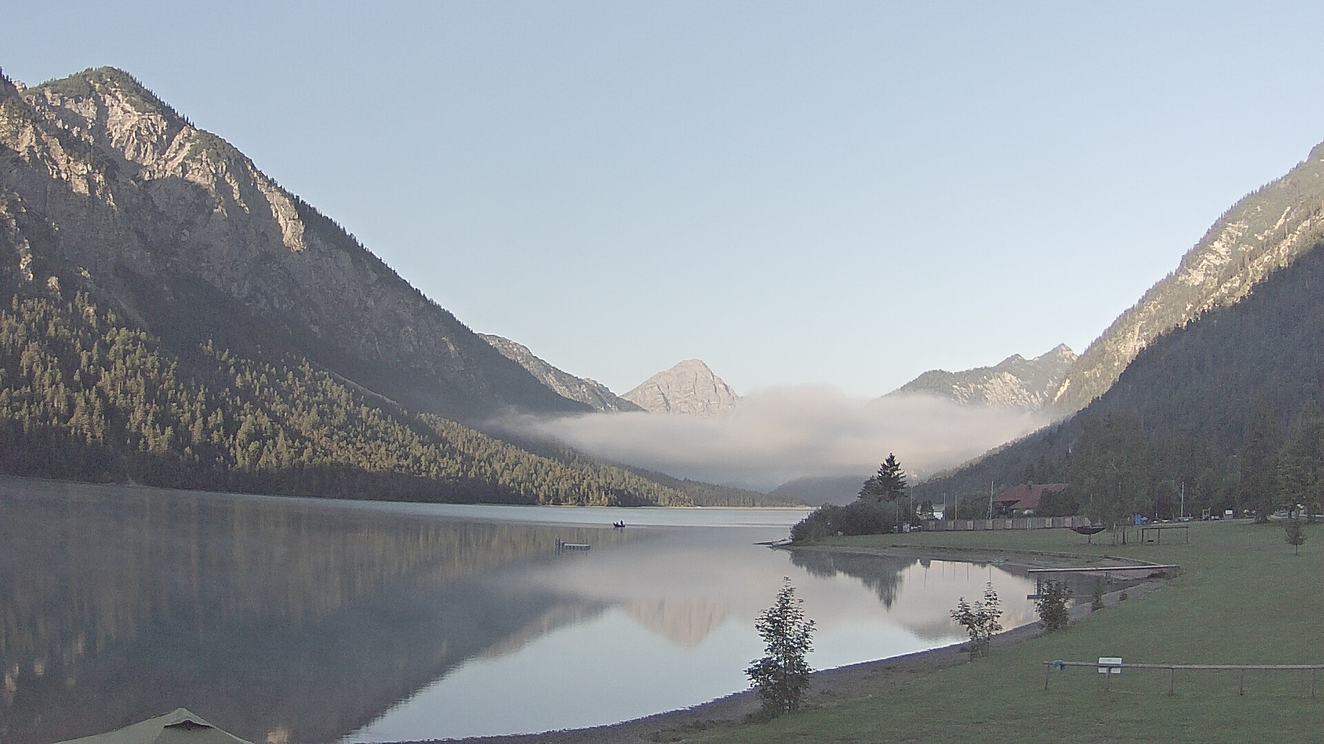 Archiv Foto Webcam Plansee: Sennalpe