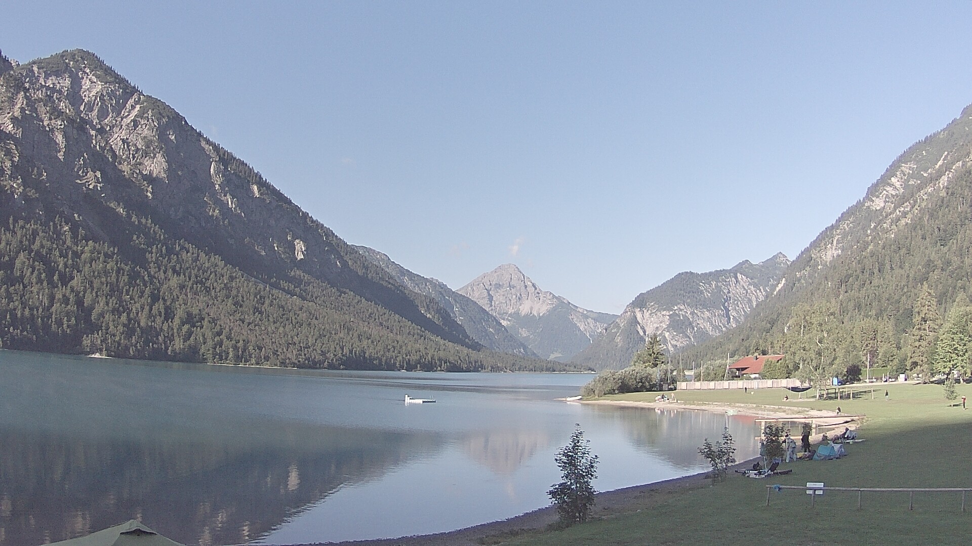 Archiv Foto Webcam Plansee: Sennalpe