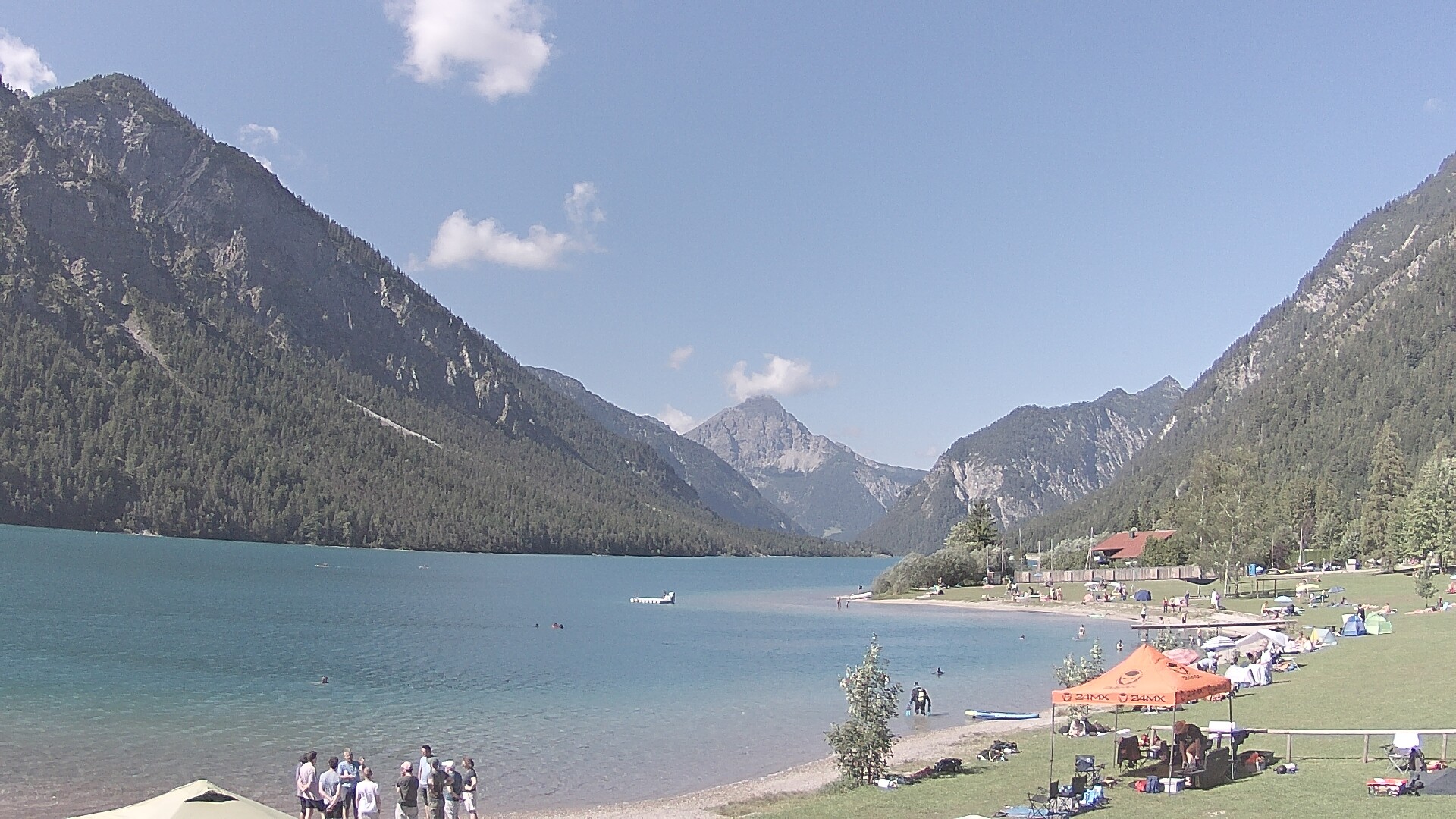 Archiv Foto Webcam Plansee: Sennalpe