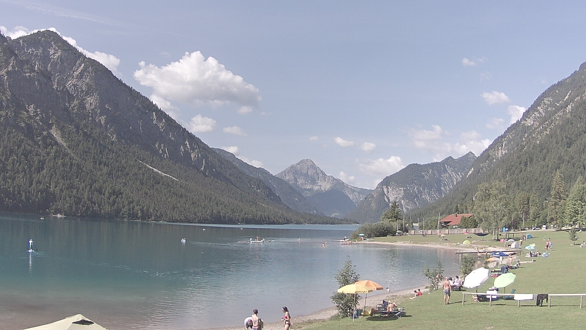 Archiv Foto Webcam Plansee: Sennalpe