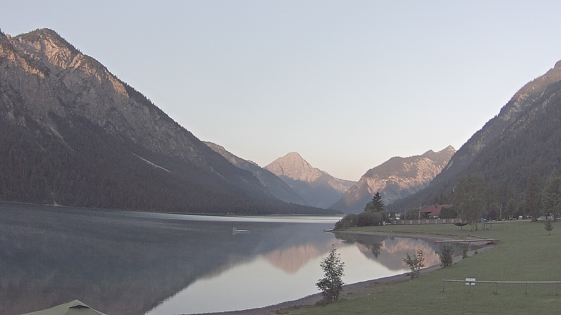 Archiv Foto Webcam Plansee: Sennalpe