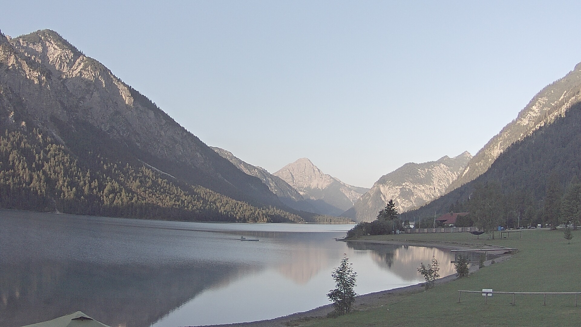Archiv Foto Webcam Plansee: Sennalpe
