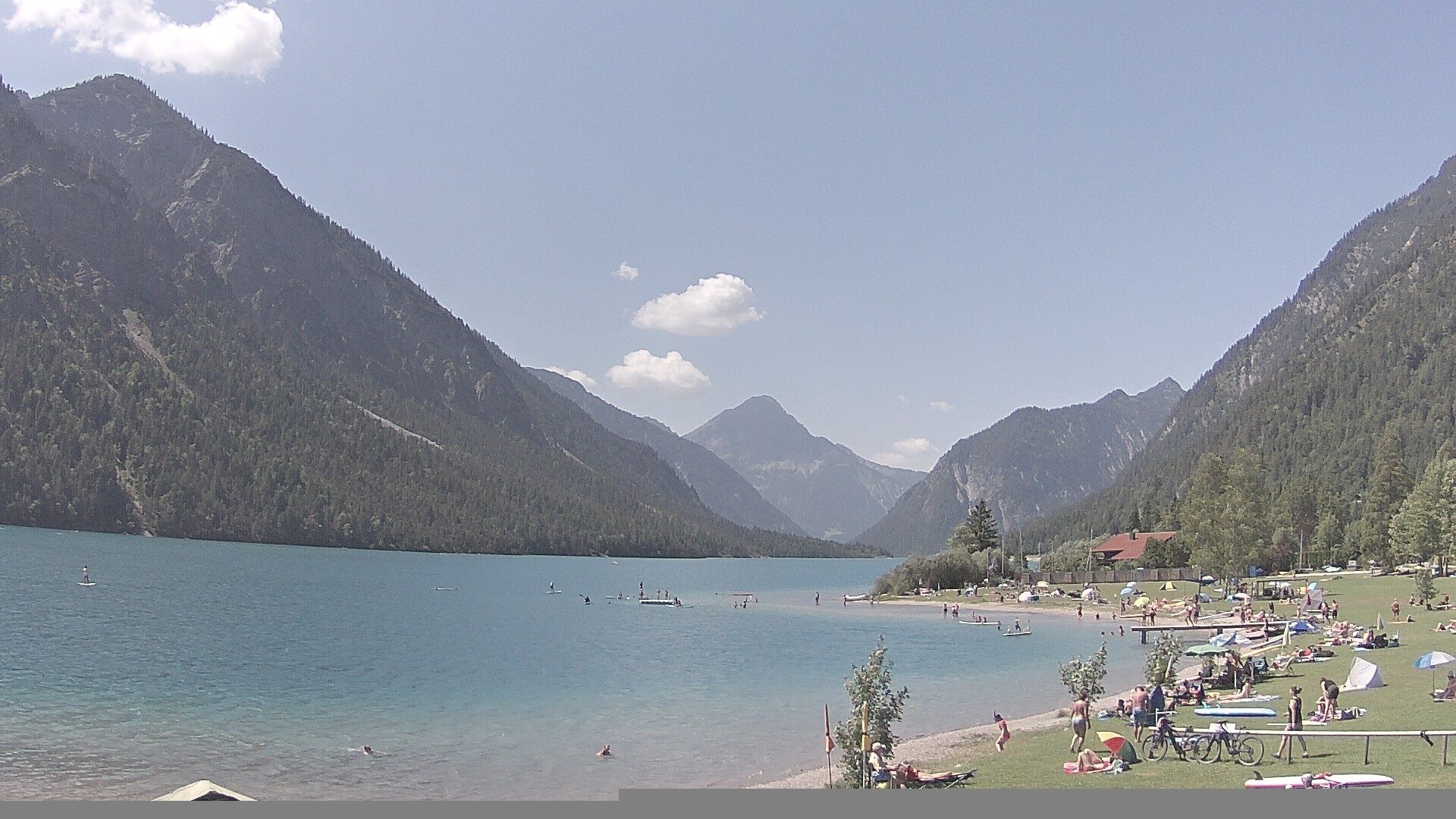 Archiv Foto Webcam Plansee: Sennalpe