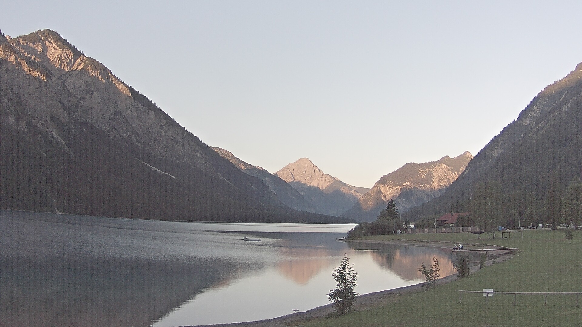 Archiv Foto Webcam Plansee: Sennalpe