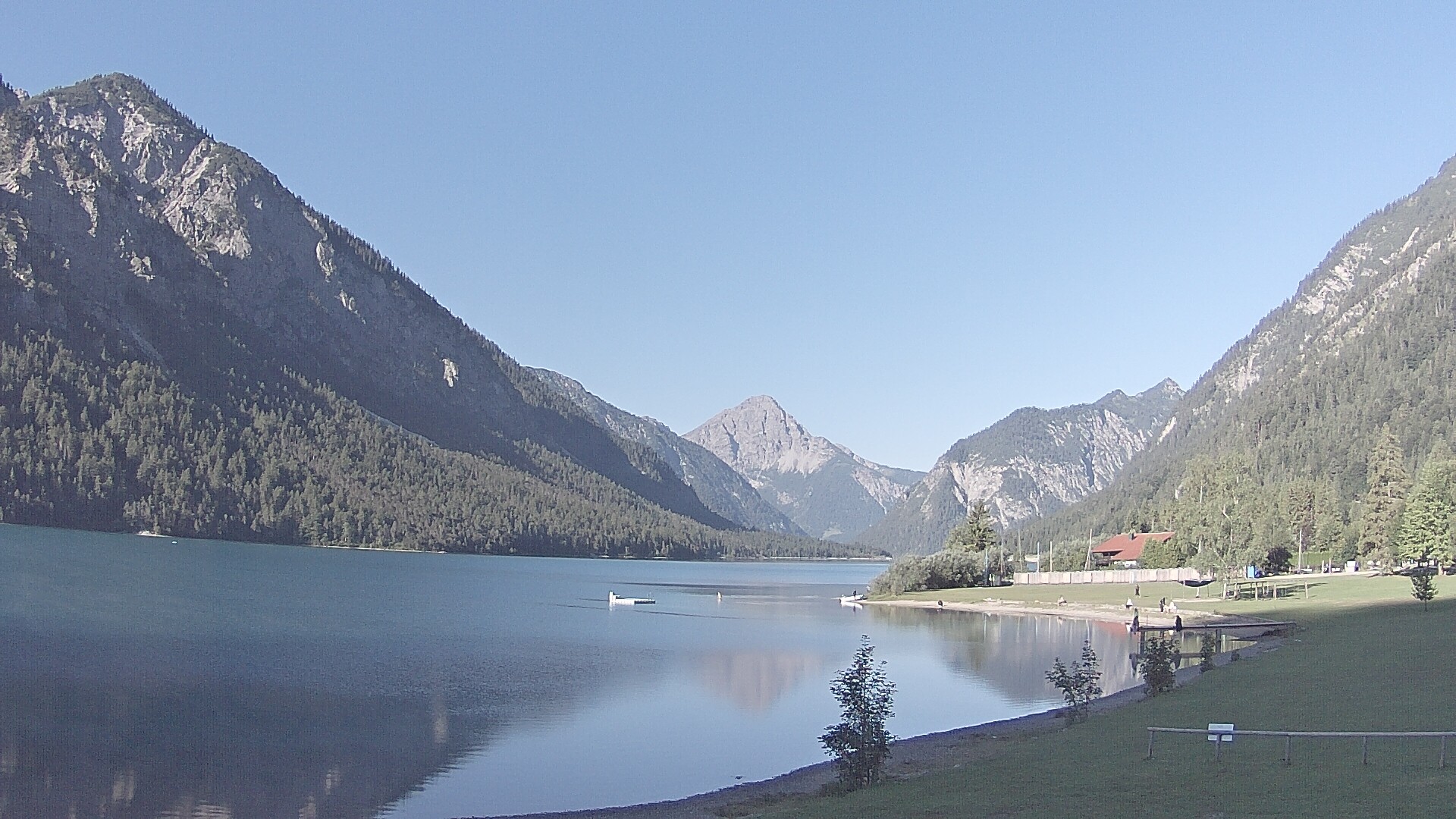 Archiv Foto Webcam Plansee: Sennalpe