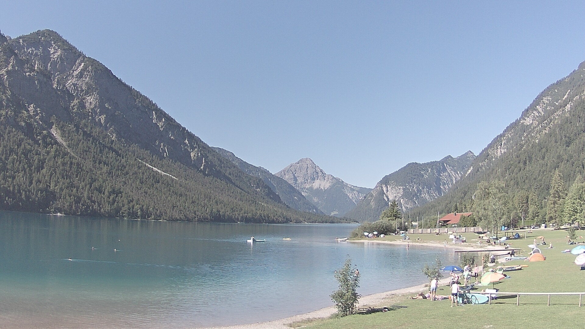 Archiv Foto Webcam Plansee: Sennalpe