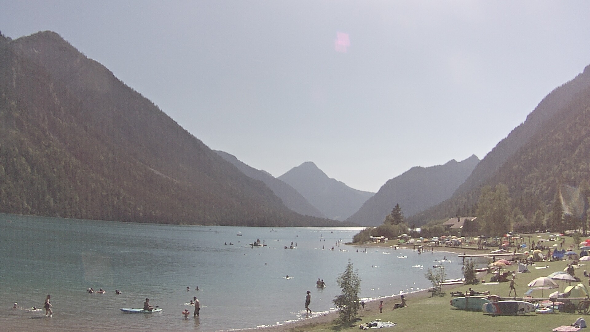 Archiv Foto Webcam Plansee: Sennalpe