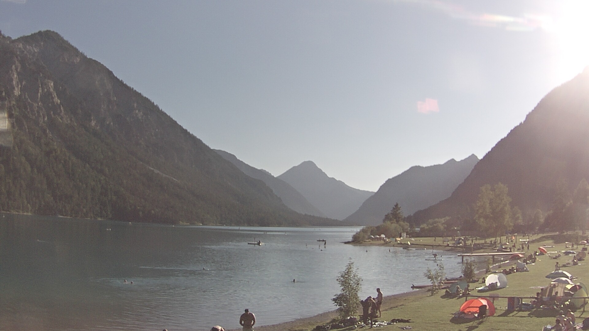 Archiv Foto Webcam Plansee: Sennalpe