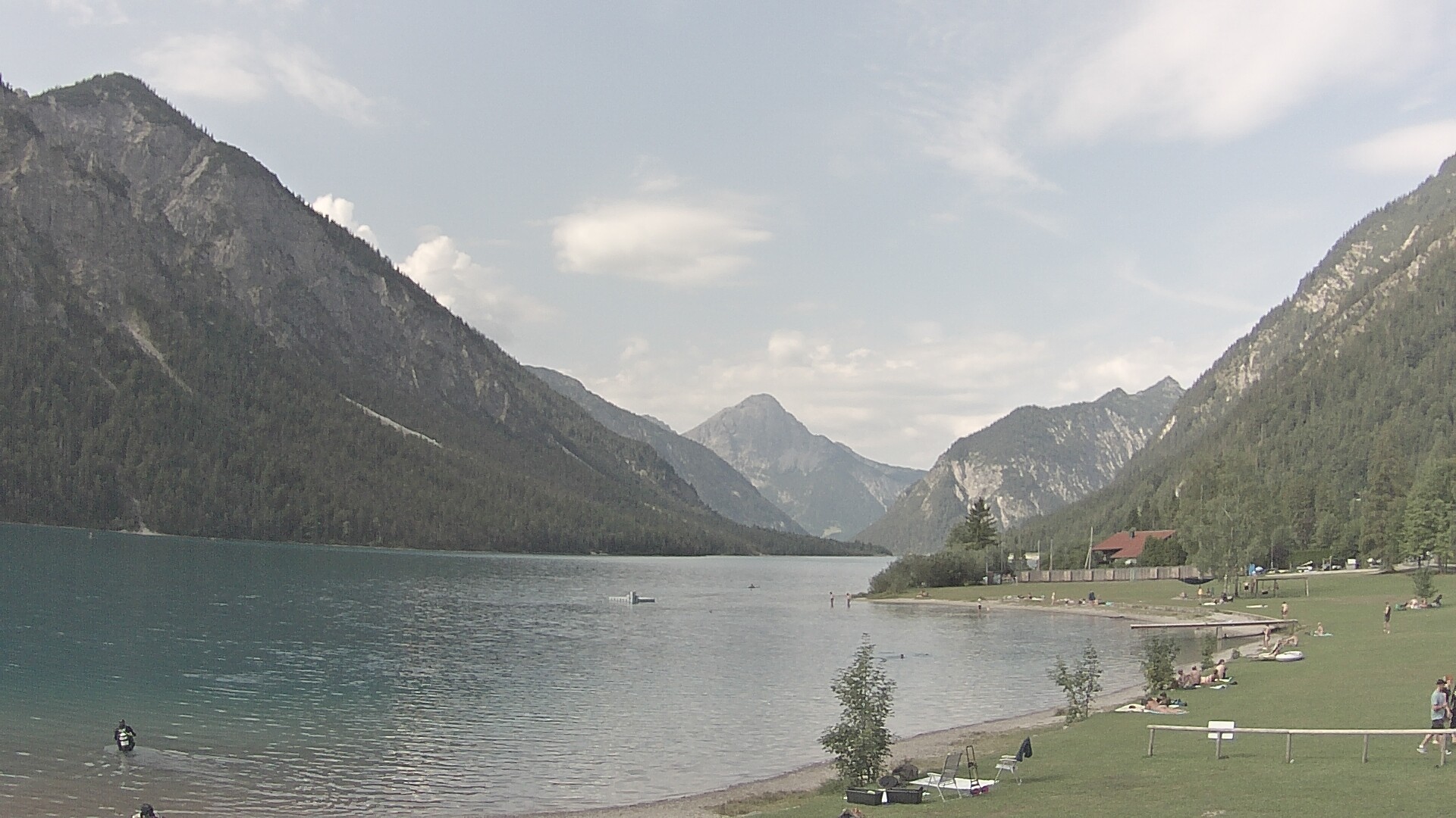 Archiv Foto Webcam Plansee: Sennalpe