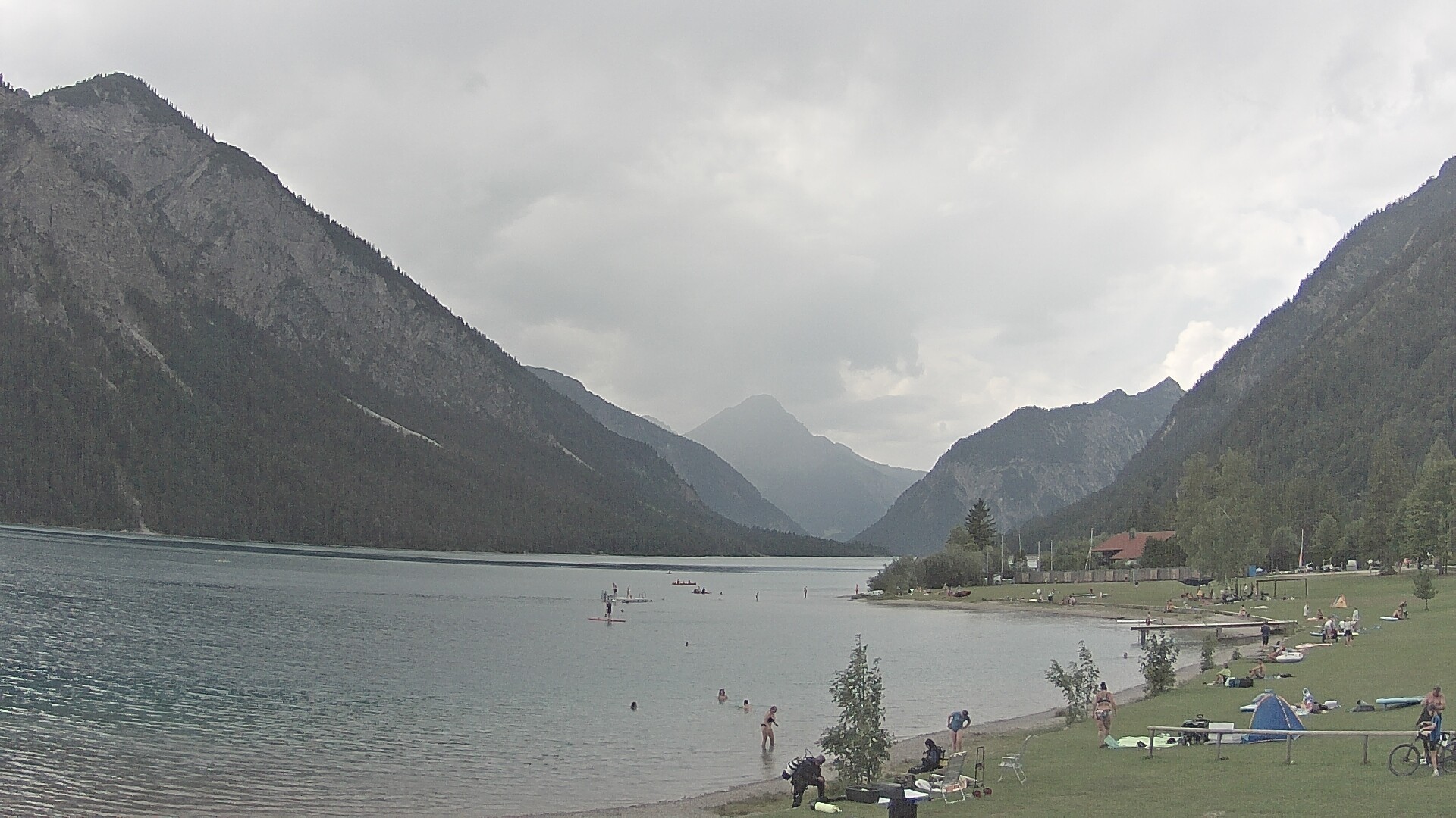 Archiv Foto Webcam Plansee: Sennalpe