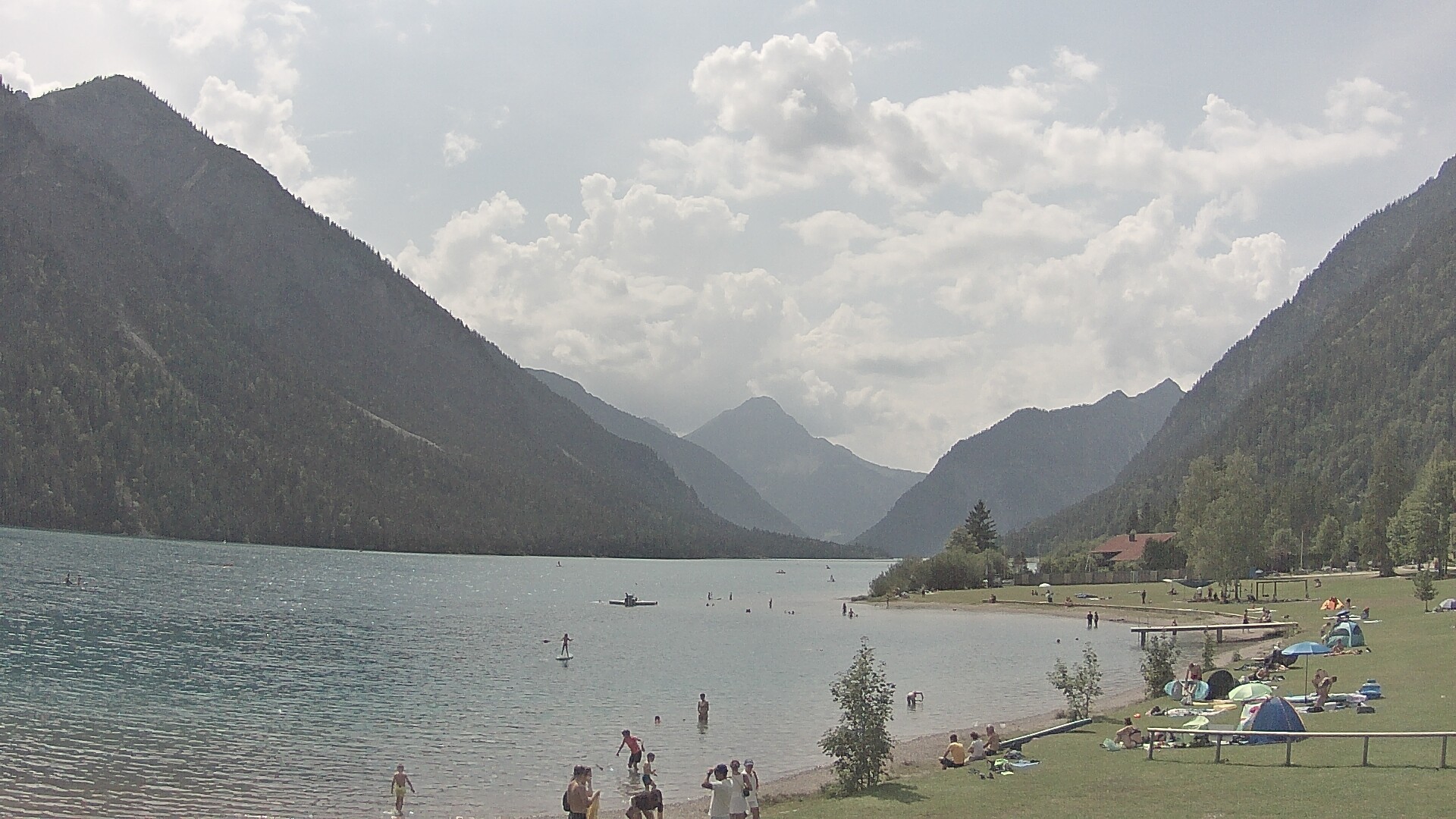 Archiv Foto Webcam Plansee: Sennalpe
