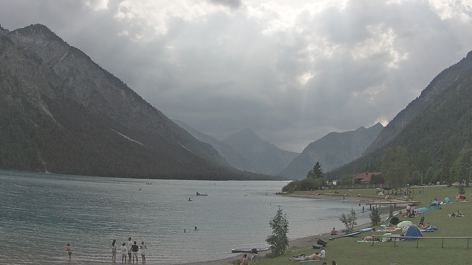 Archiv Foto Webcam Plansee: Sennalpe