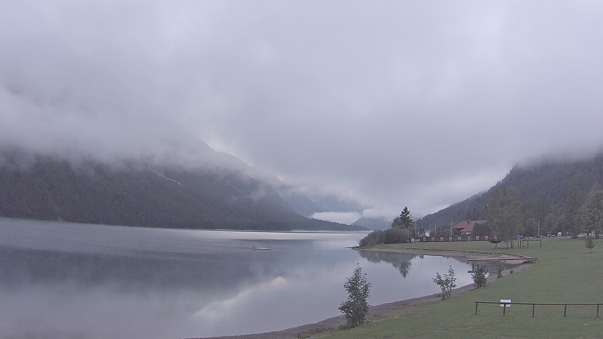 Archiv Foto Webcam Plansee: Sennalpe