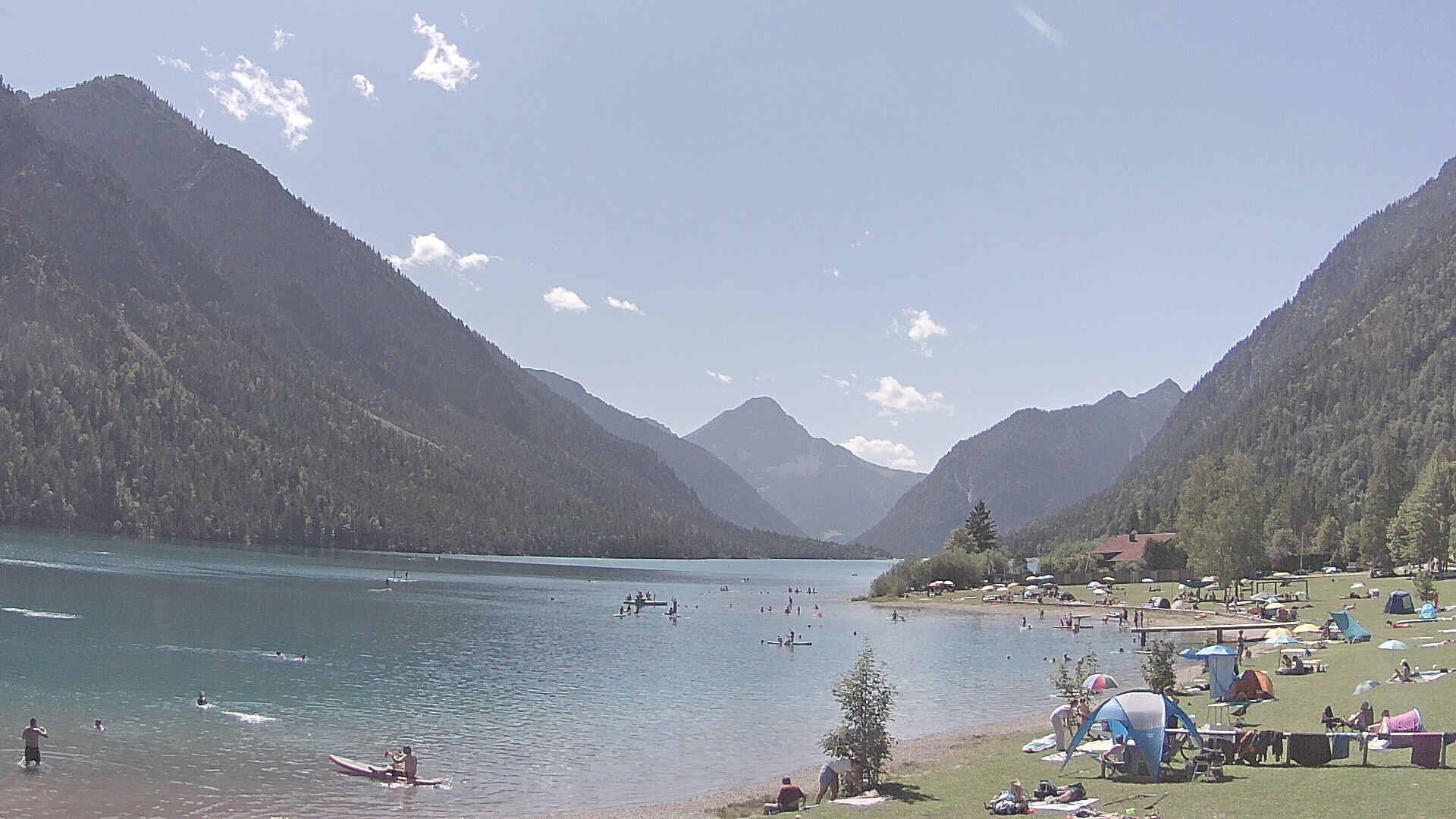 Archiv Foto Webcam Plansee: Sennalpe