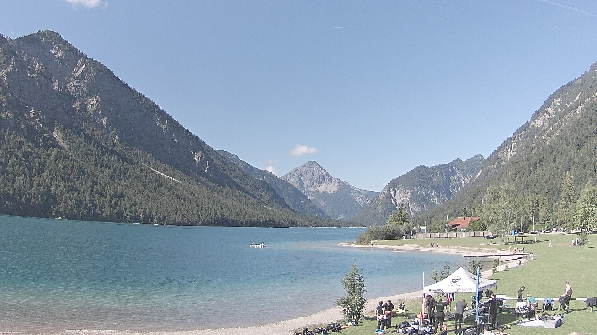 Archiv Foto Webcam Plansee: Sennalpe