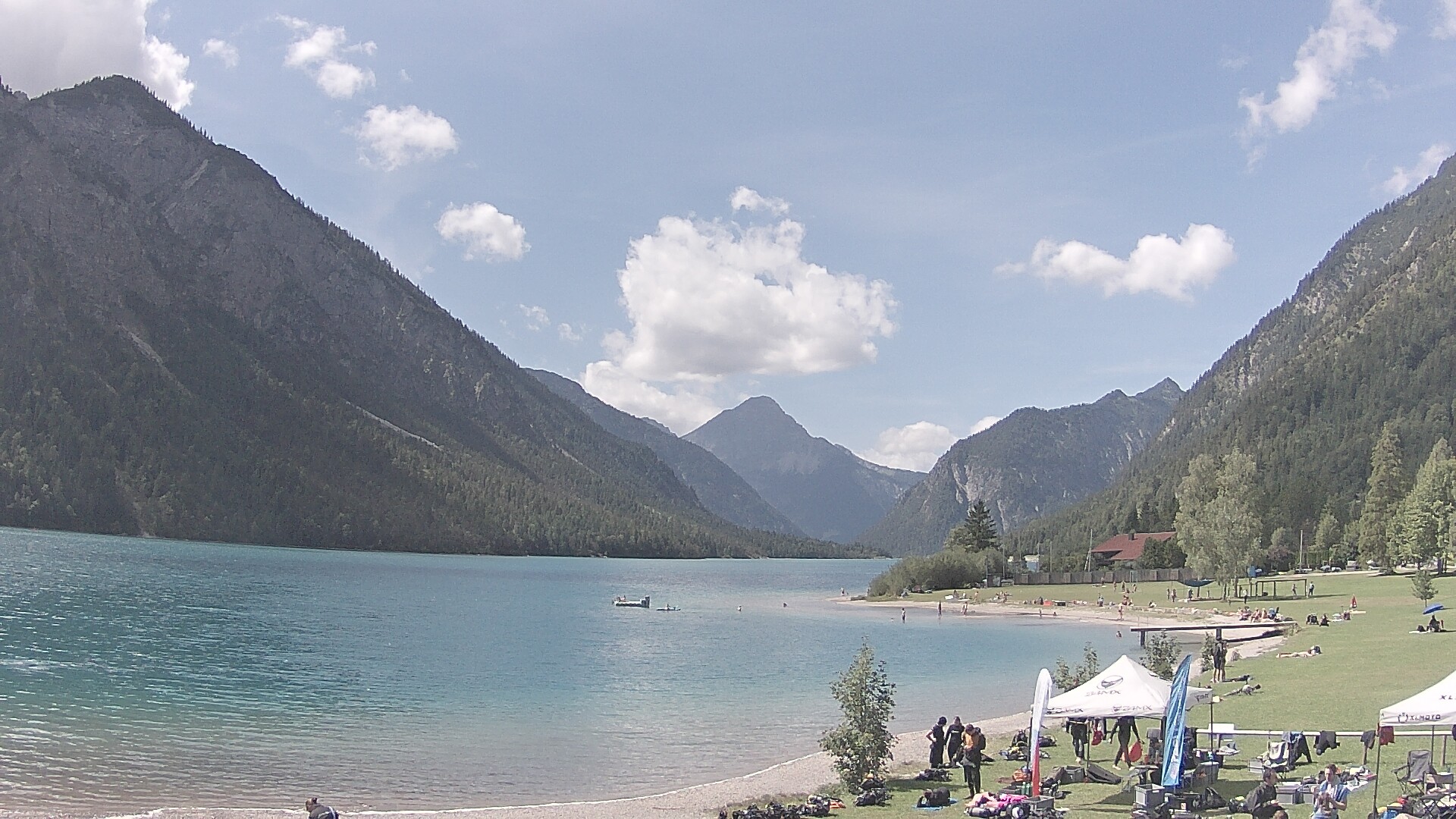 Archiv Foto Webcam Plansee: Sennalpe