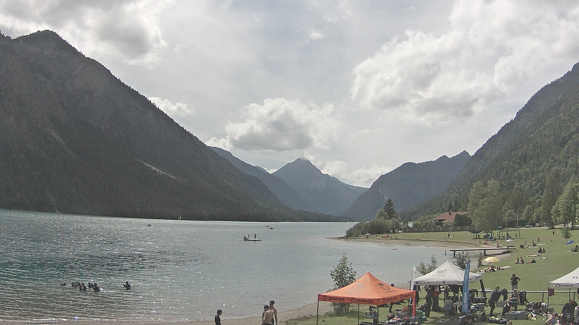 Archiv Foto Webcam Plansee: Sennalpe