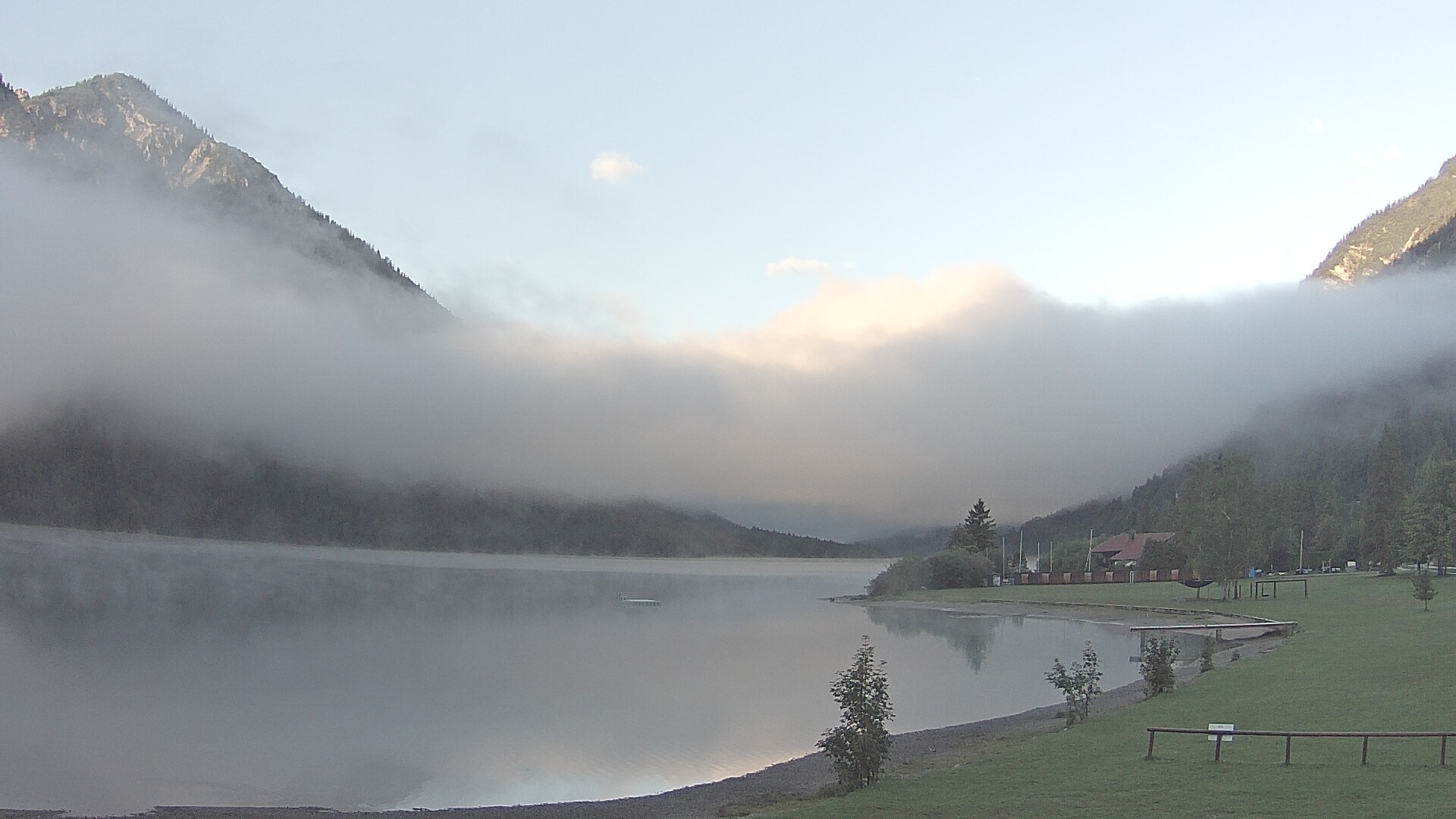 Archiv Foto Webcam Plansee: Sennalpe