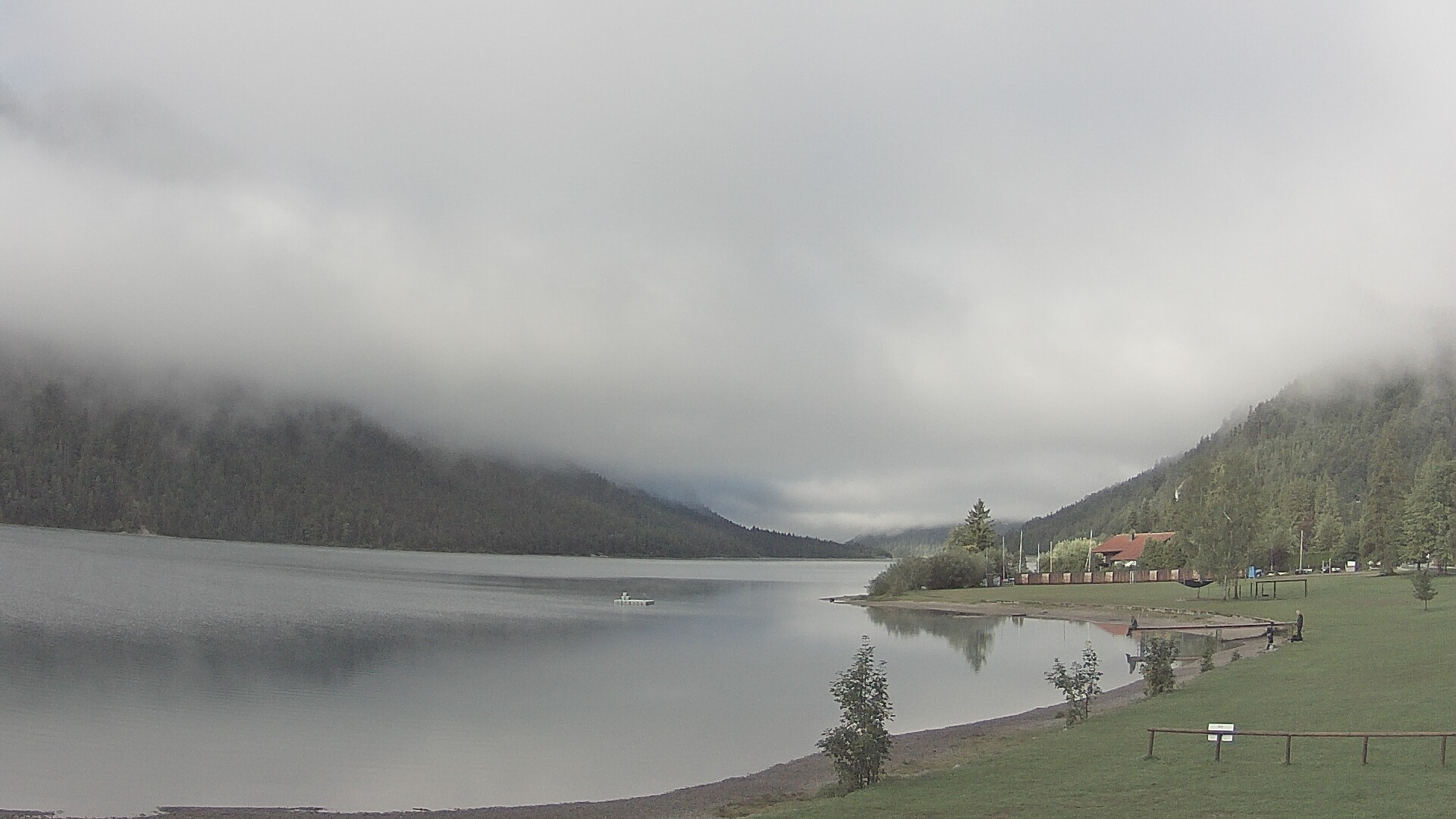Archiv Foto Webcam Plansee: Sennalpe