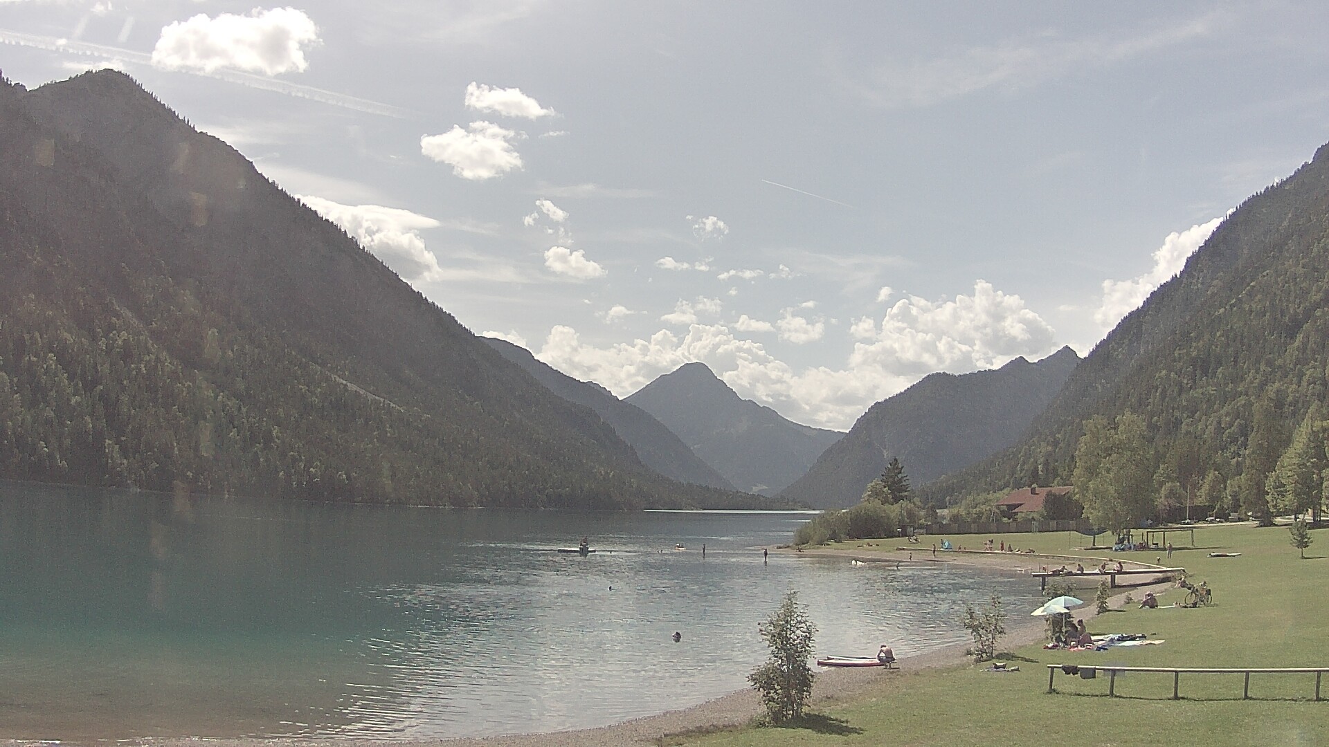 Archiv Foto Webcam Plansee: Sennalpe