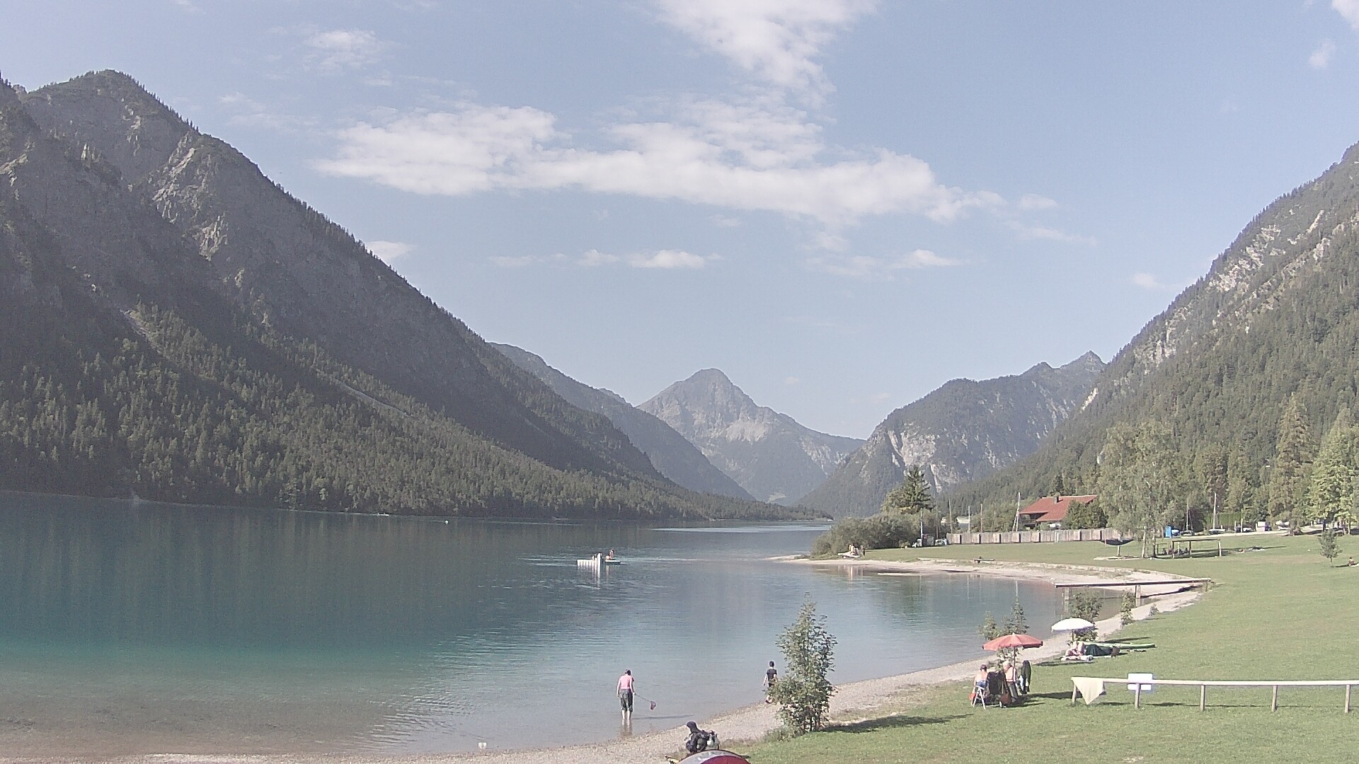 Archiv Foto Webcam Plansee: Sennalpe