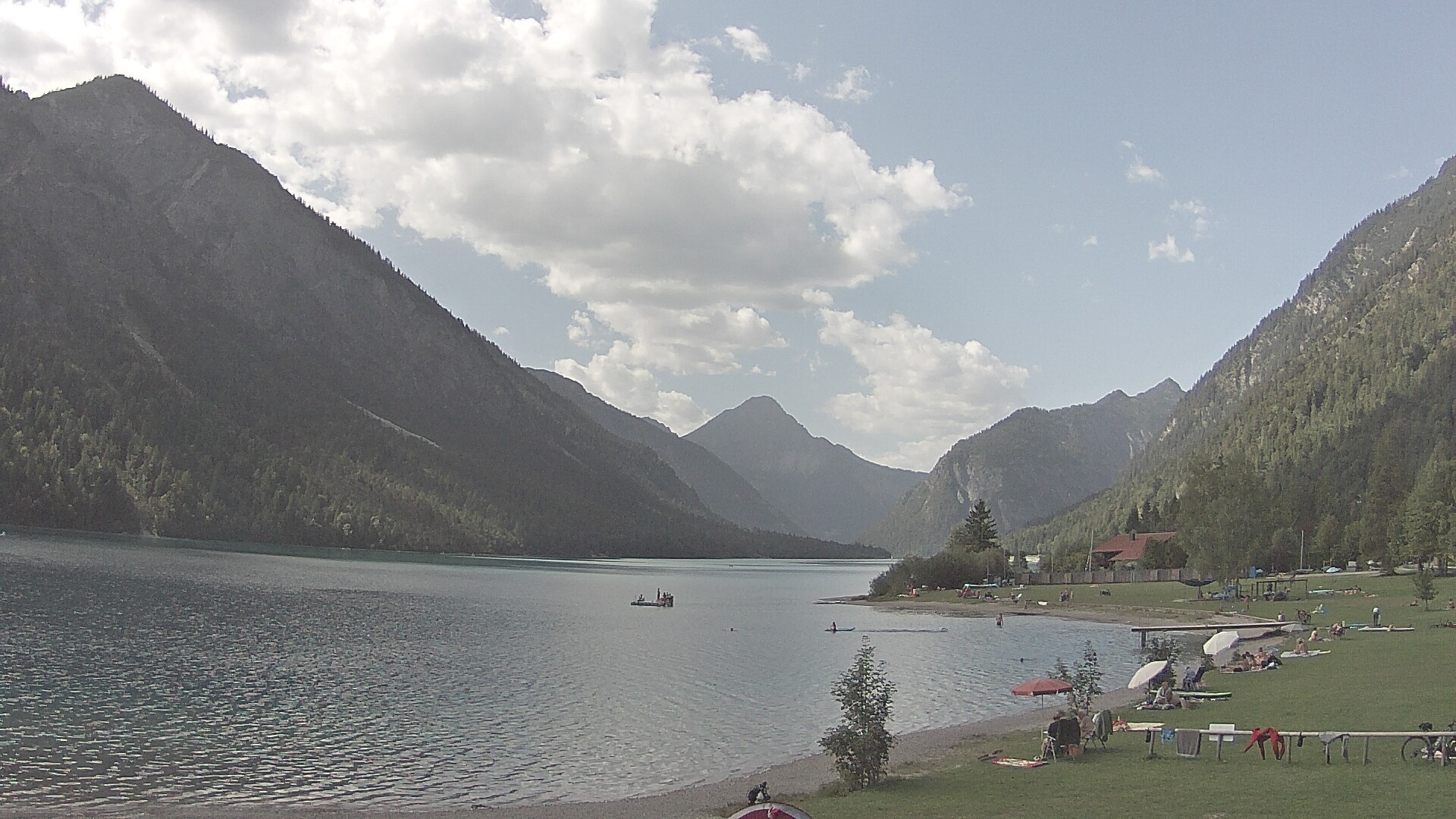 Archiv Foto Webcam Plansee: Sennalpe