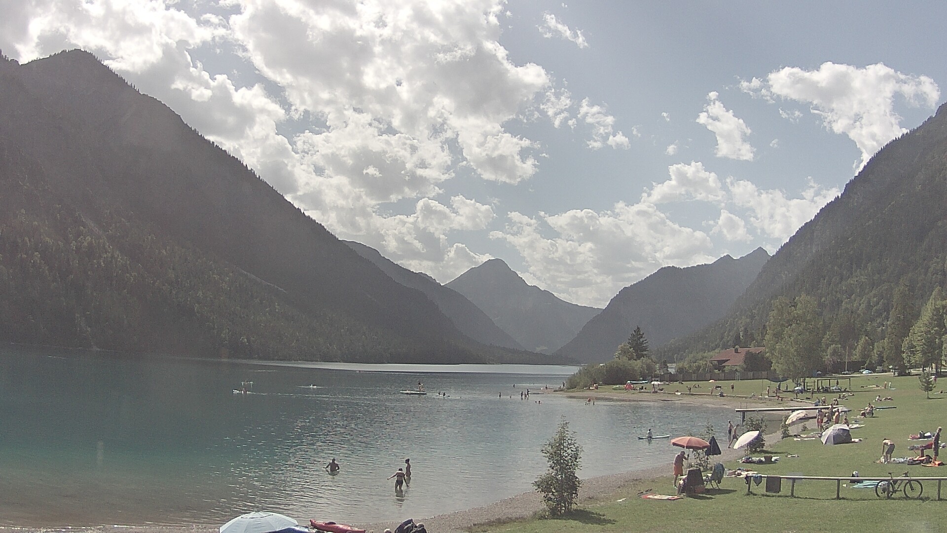 Archiv Foto Webcam Plansee: Sennalpe