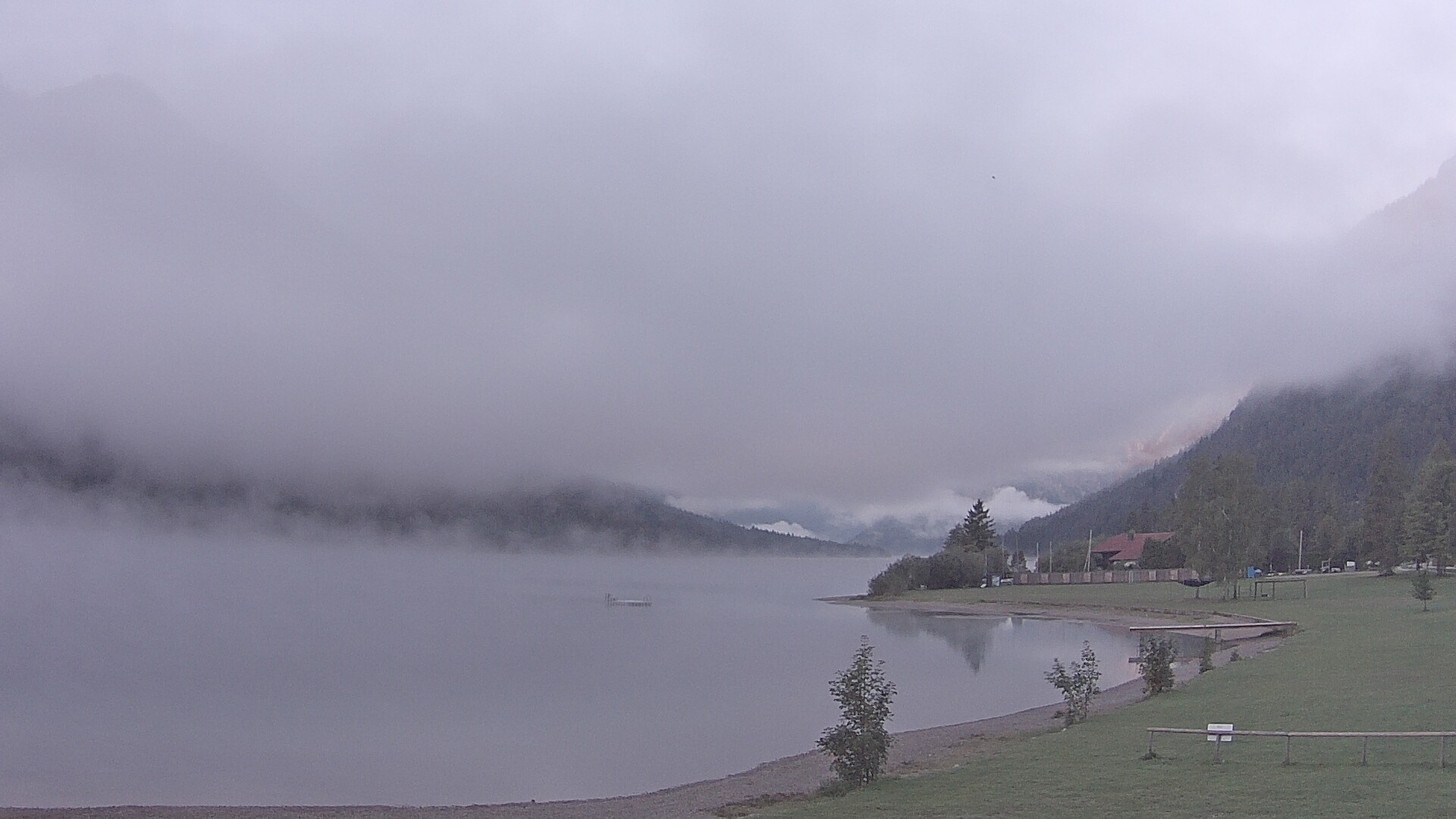 Archiv Foto Webcam Plansee: Sennalpe