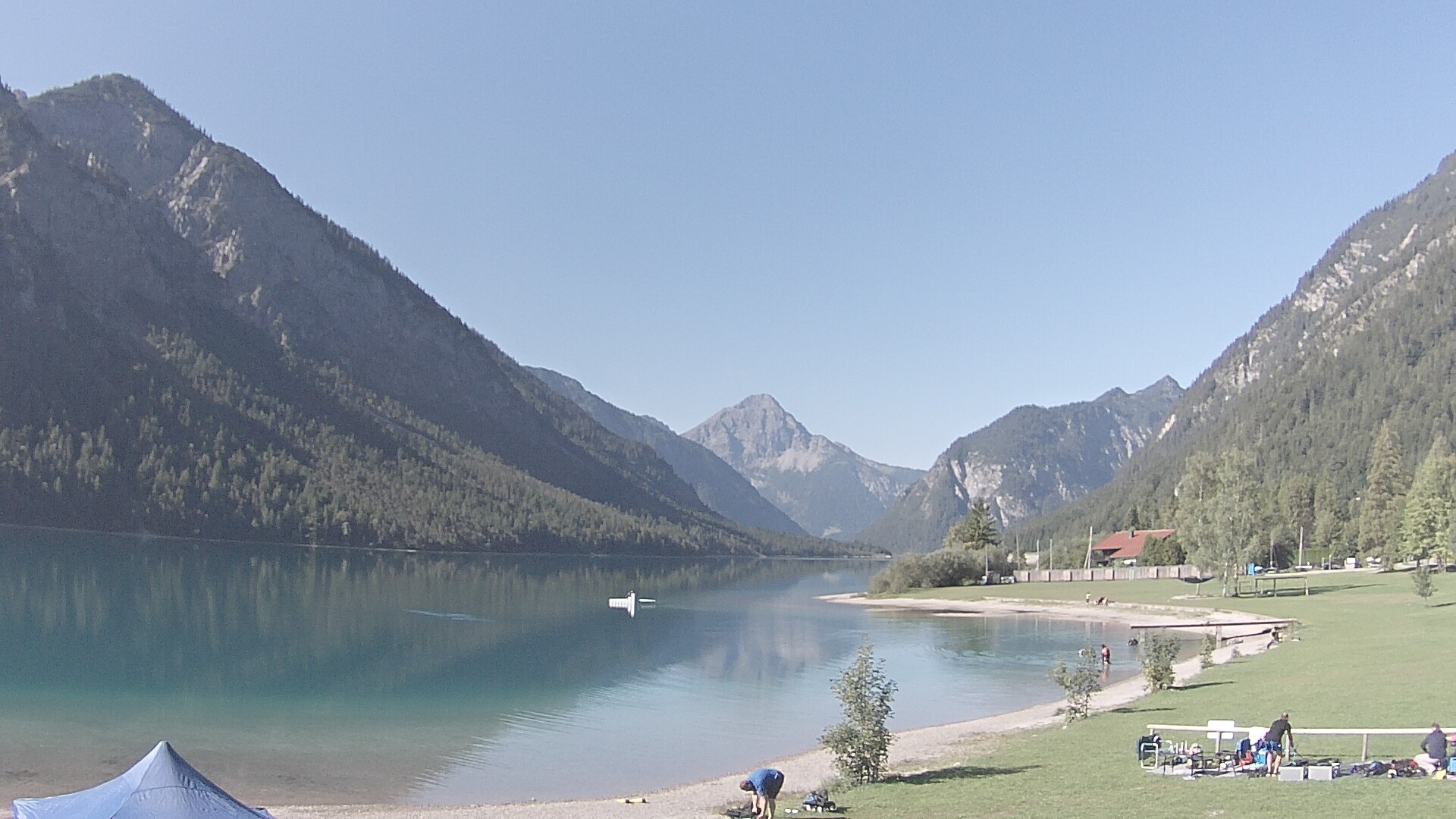 Archiv Foto Webcam Plansee: Sennalpe