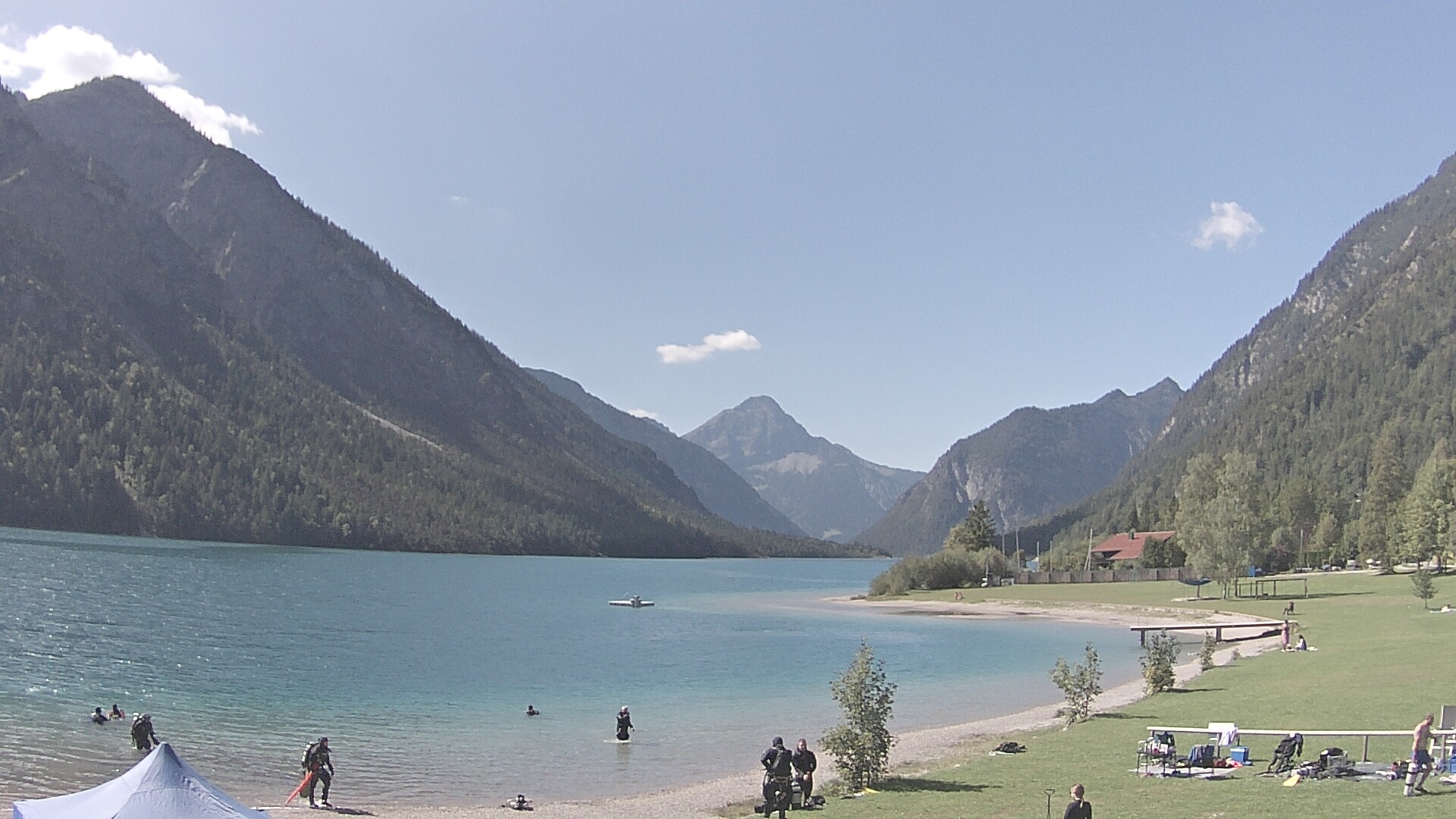 Archiv Foto Webcam Plansee: Sennalpe