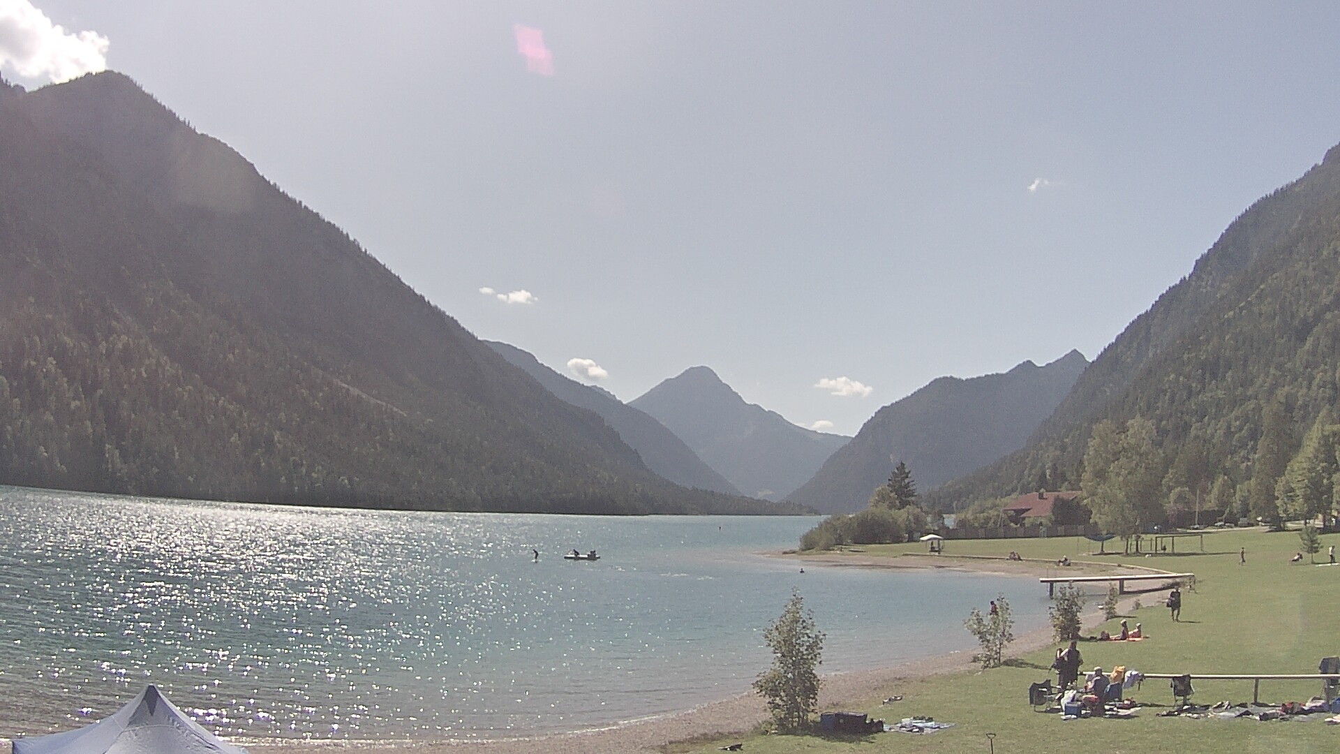 Archiv Foto Webcam Plansee: Sennalpe