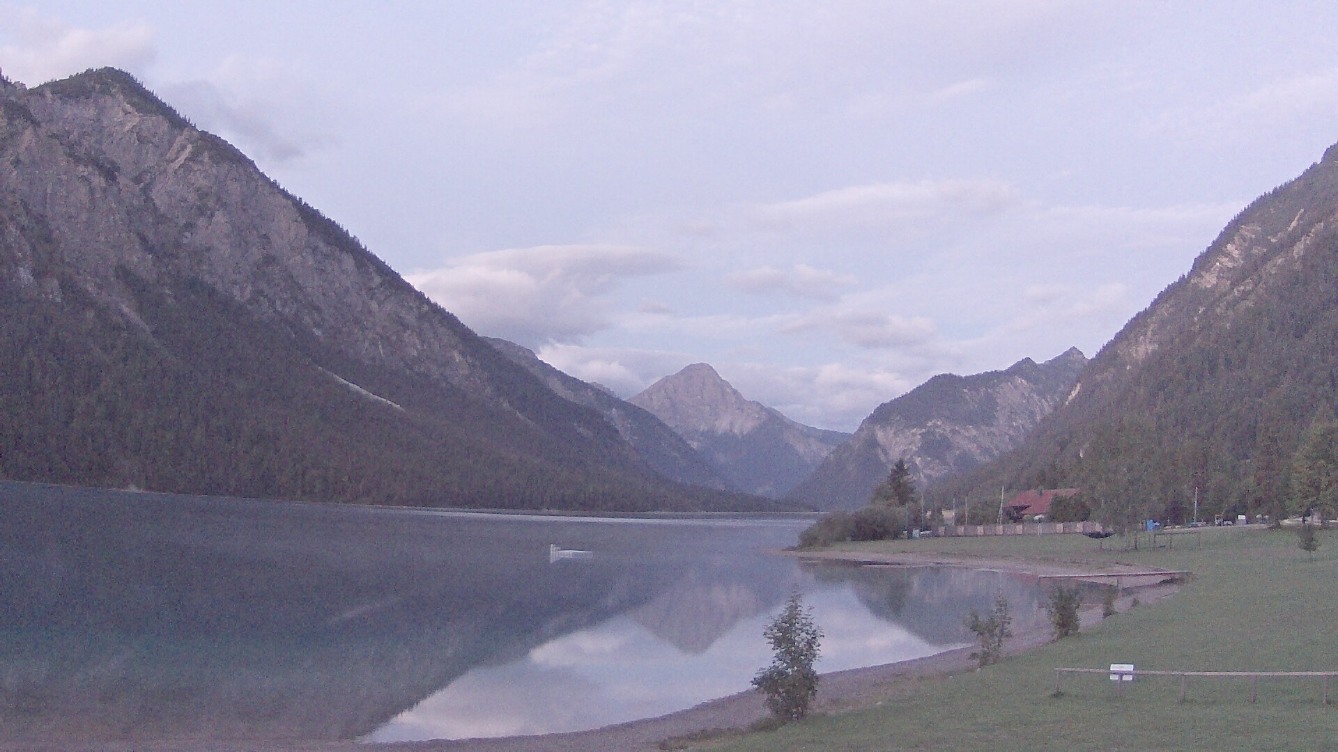 Archiv Foto Webcam Plansee: Sennalpe
