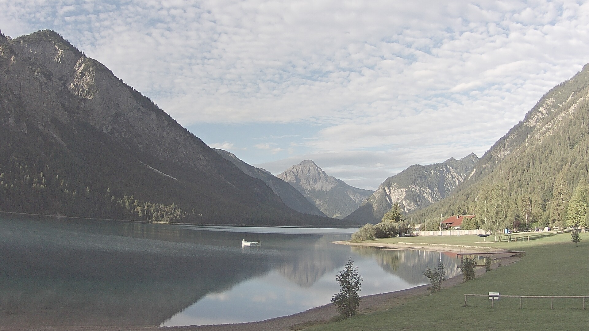 Archiv Foto Webcam Plansee: Sennalpe