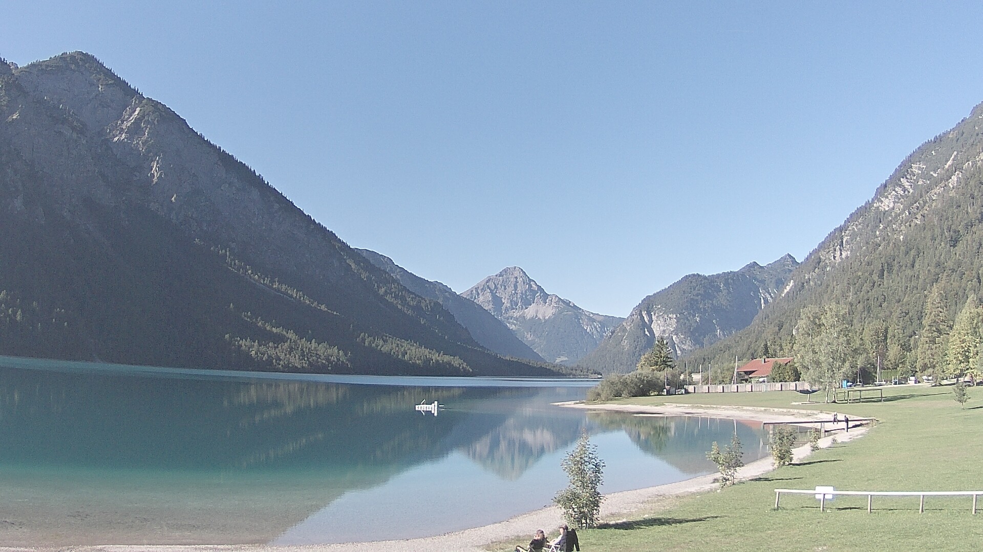 Archiv Foto Webcam Plansee: Sennalpe