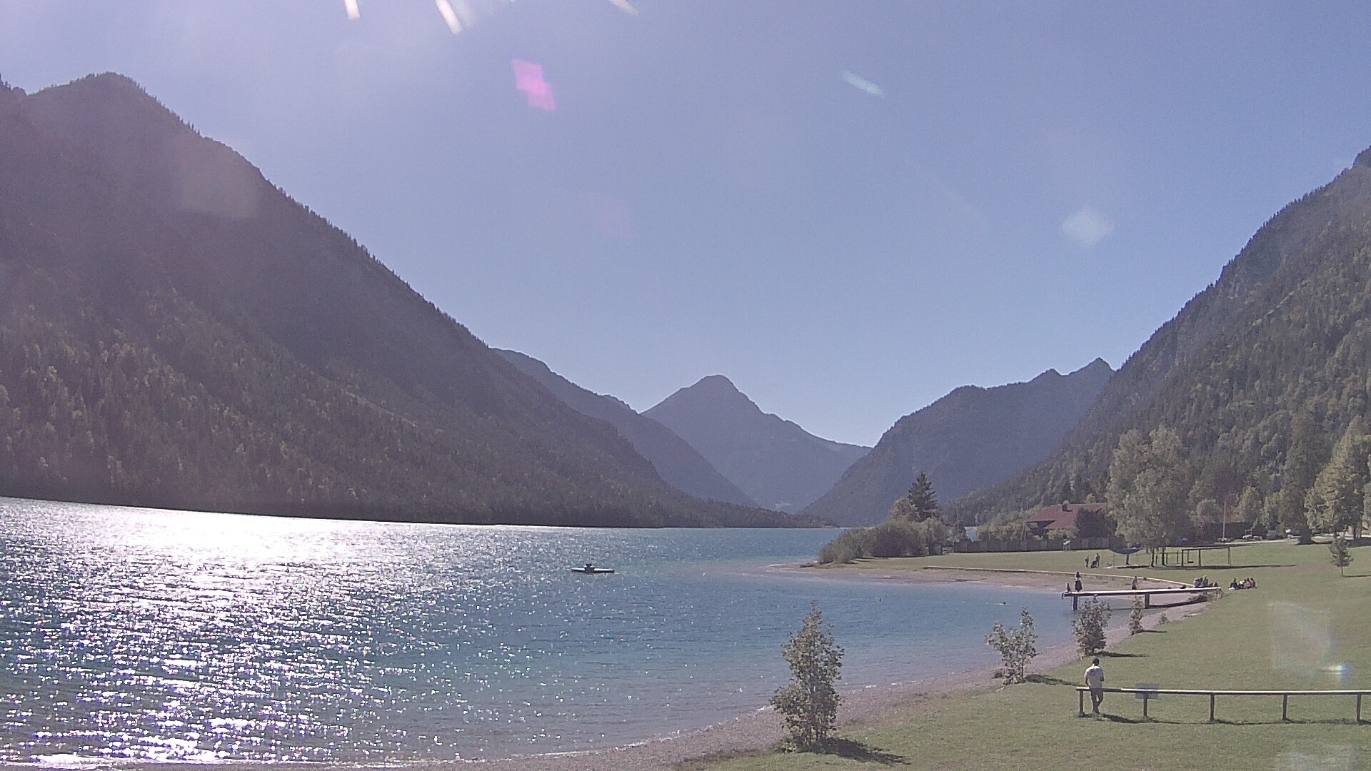 Archiv Foto Webcam Plansee: Sennalpe