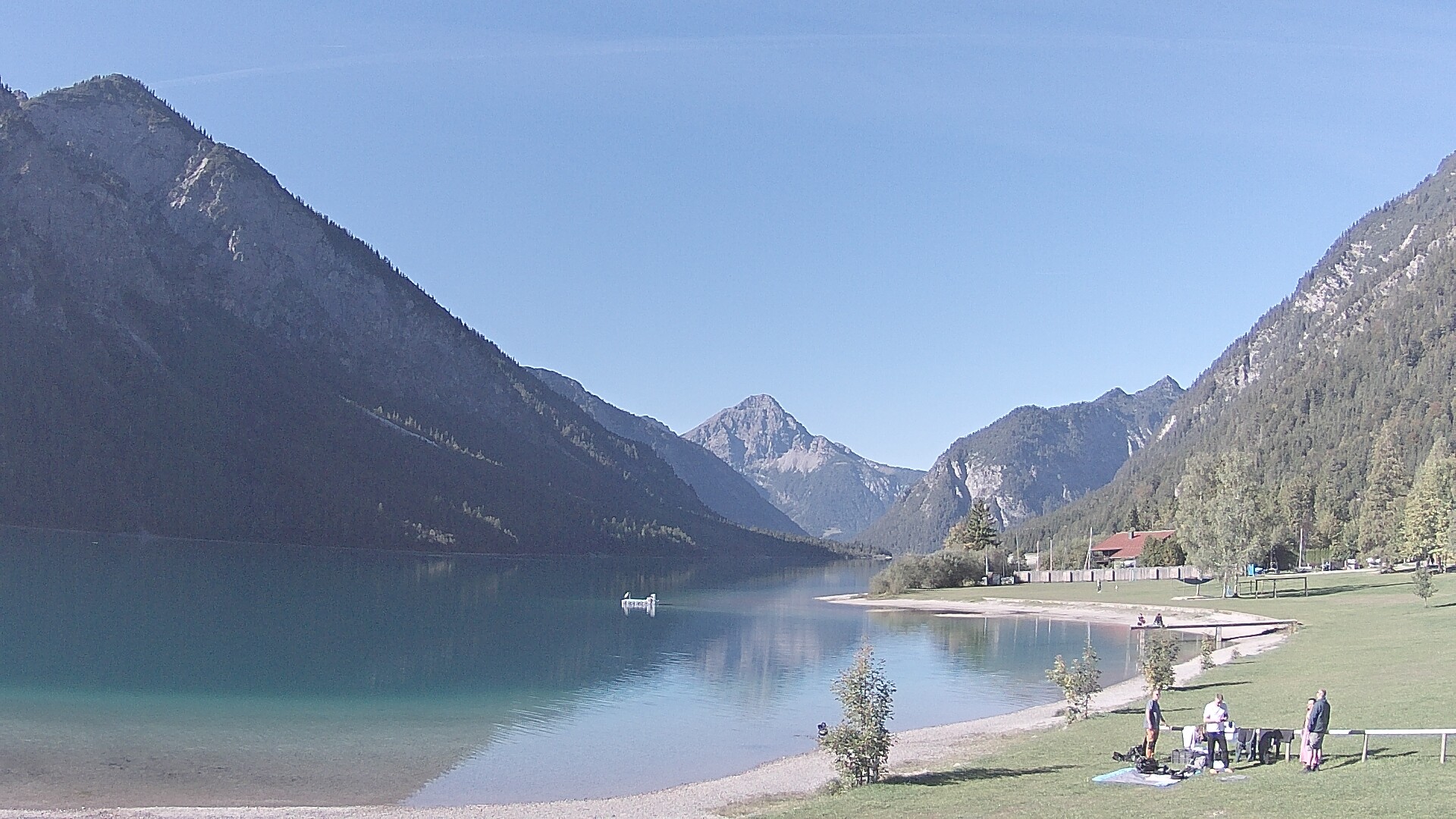 Archiv Foto Webcam Plansee: Sennalpe