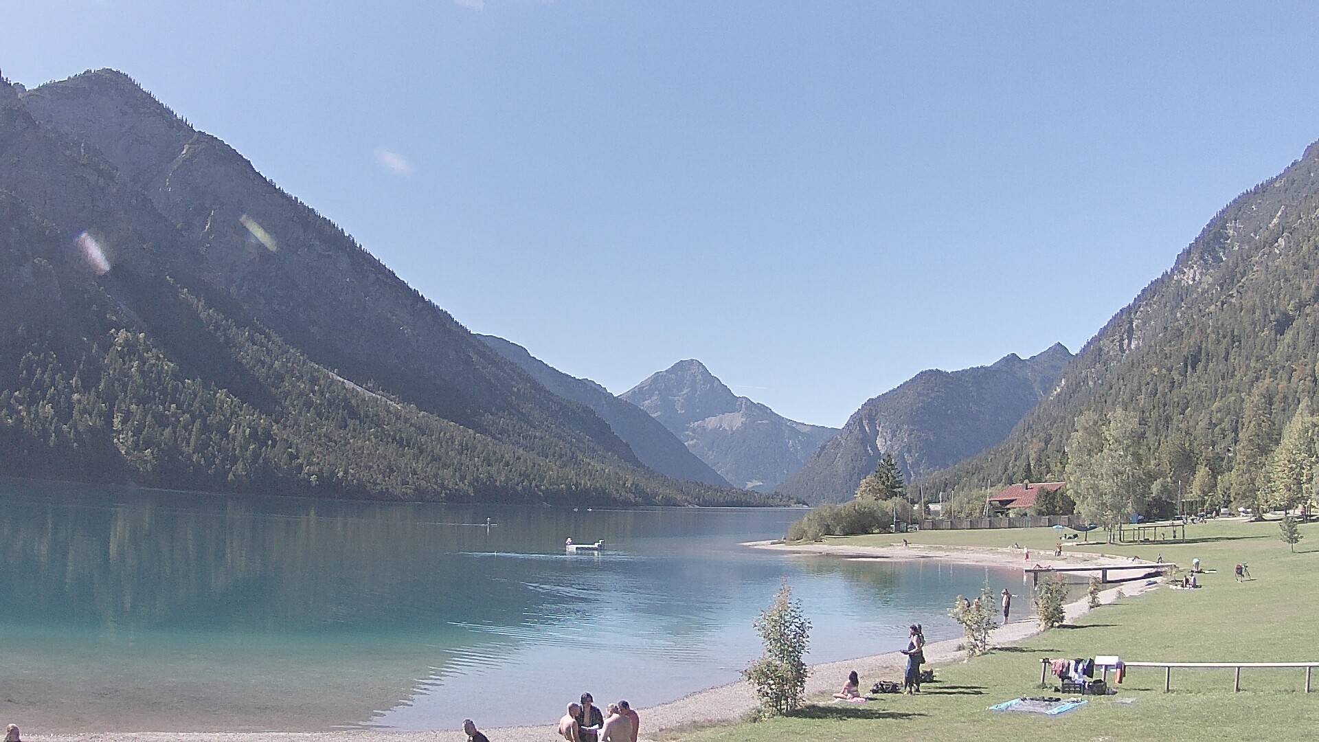 Archiv Foto Webcam Plansee: Sennalpe