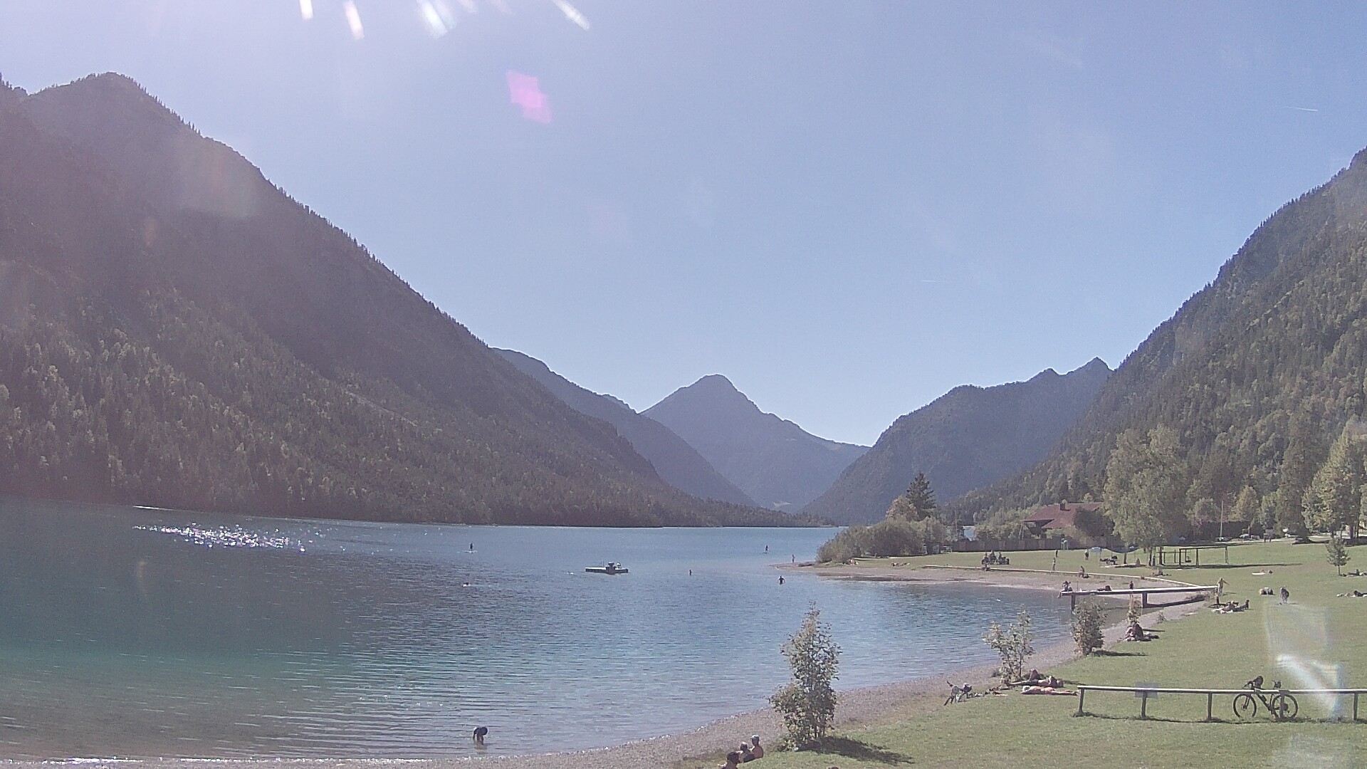Archiv Foto Webcam Plansee: Sennalpe
