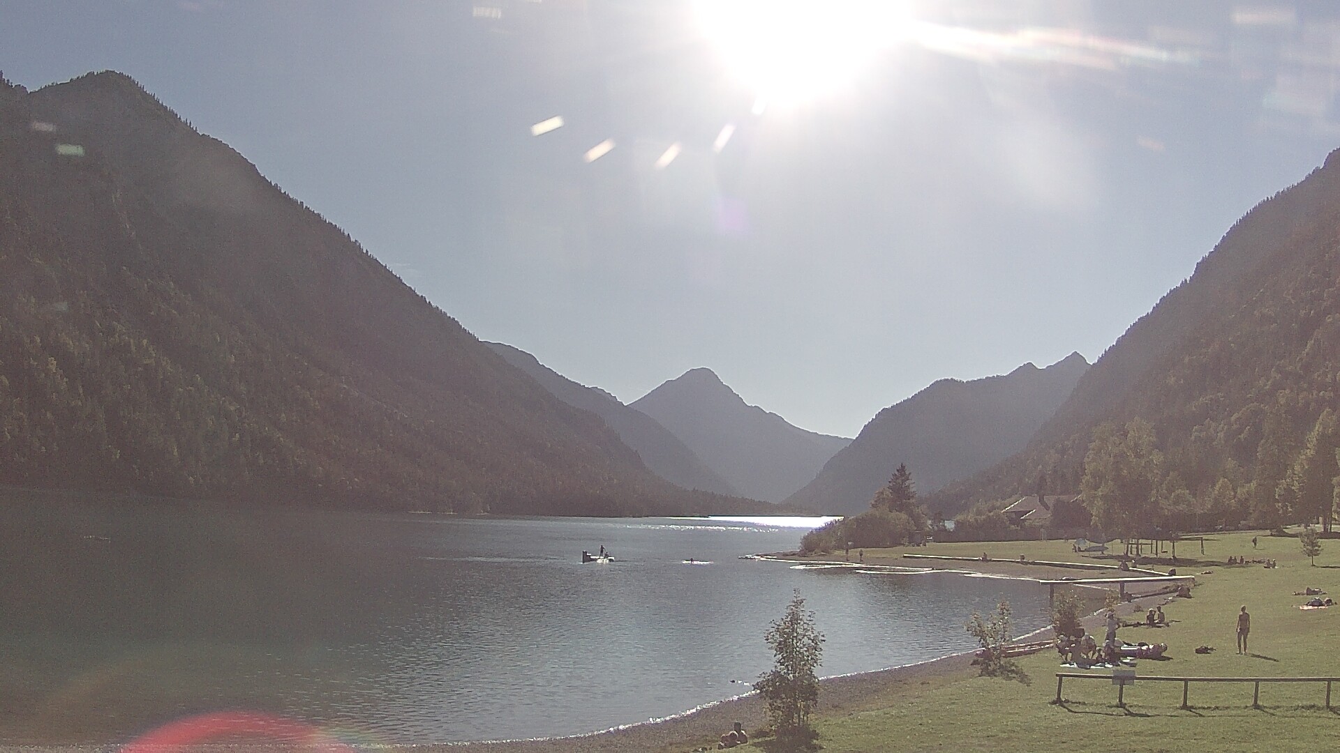 Archiv Foto Webcam Plansee: Sennalpe