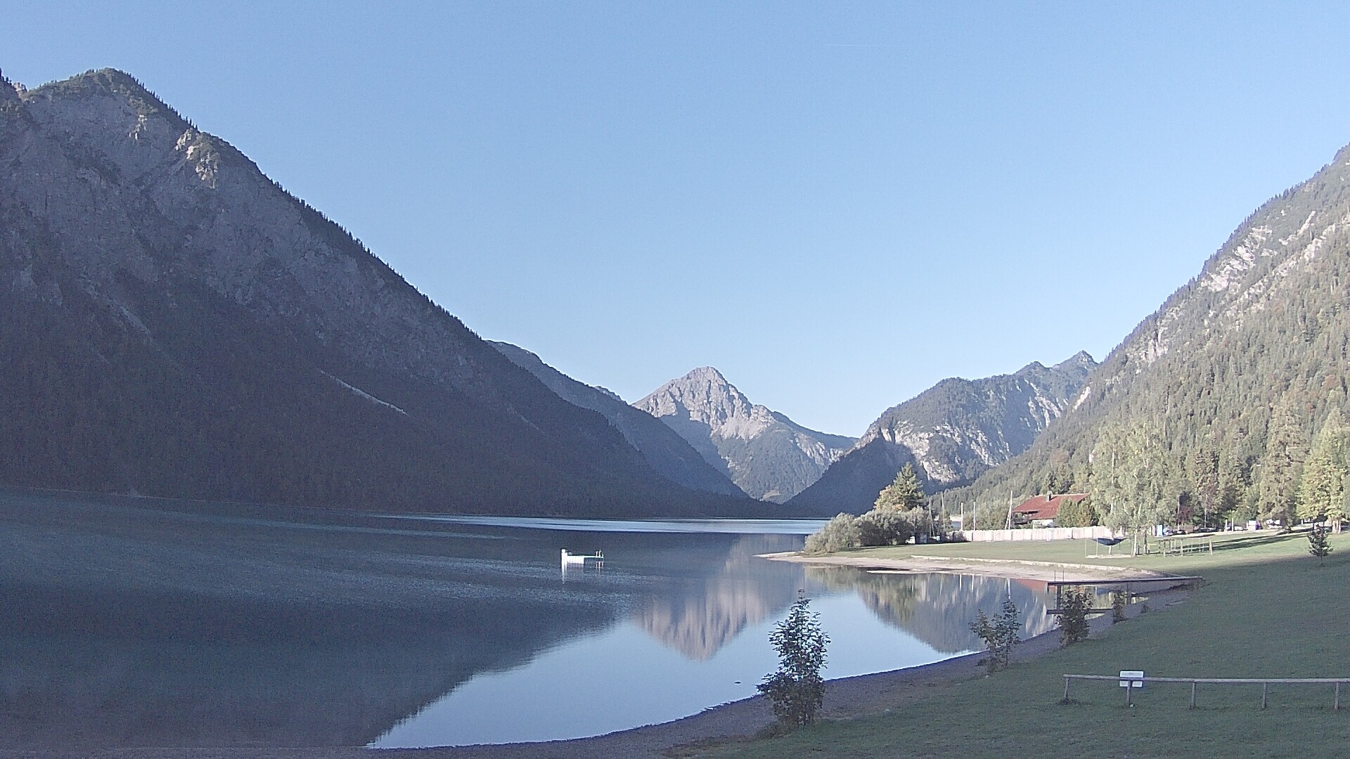 Archiv Foto Webcam Plansee: Sennalpe