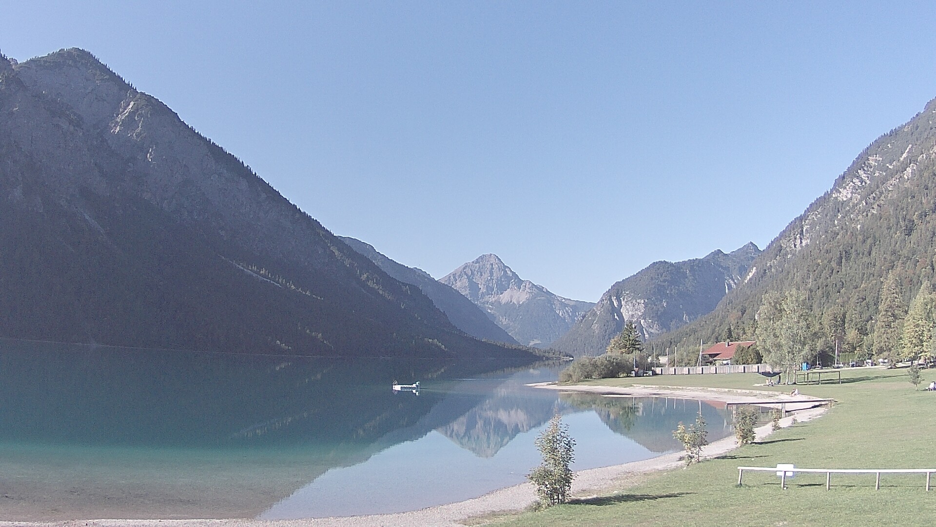 Archiv Foto Webcam Plansee: Sennalpe