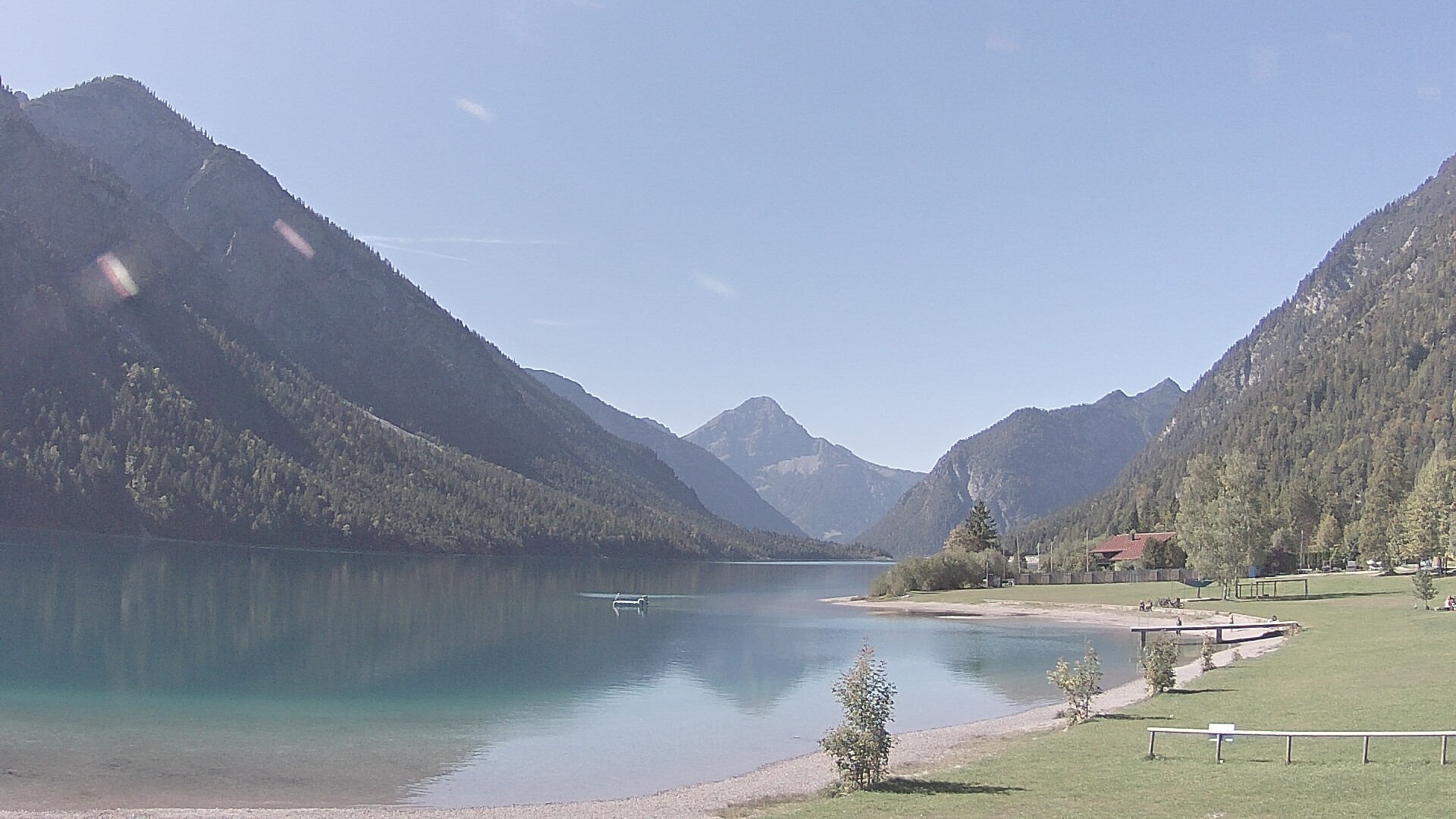 Archiv Foto Webcam Plansee: Sennalpe