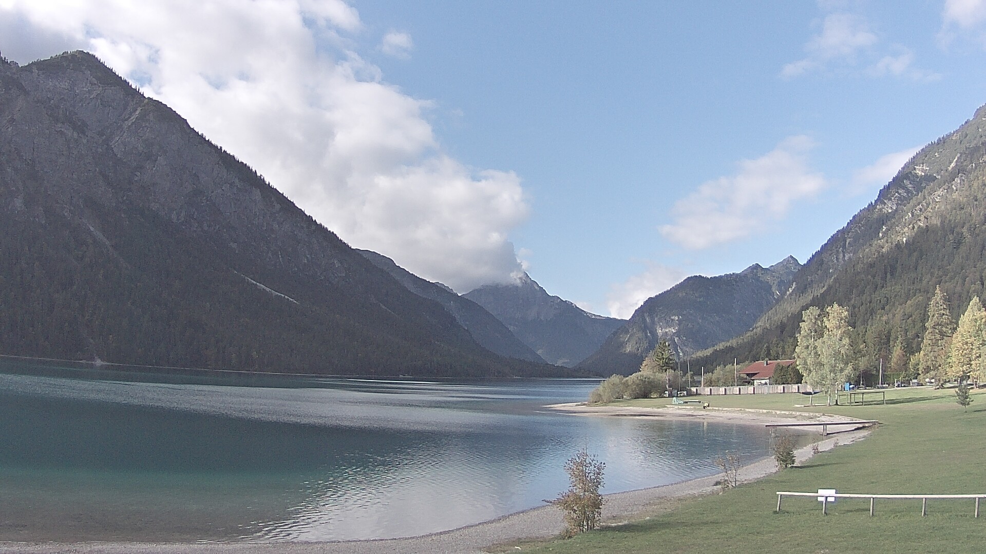 Archiv Foto Webcam Plansee: Sennalpe