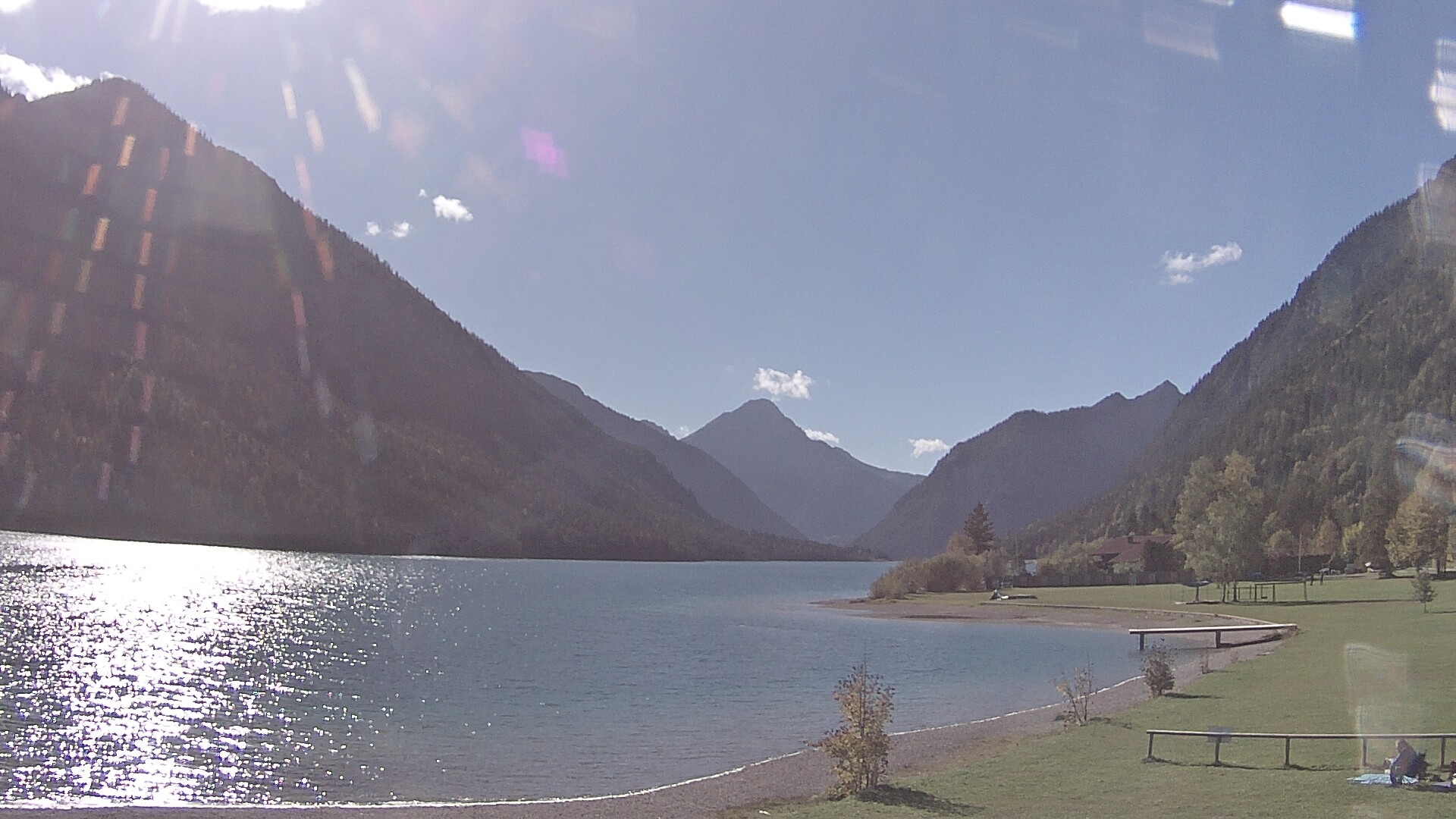 Archiv Foto Webcam Plansee: Sennalpe